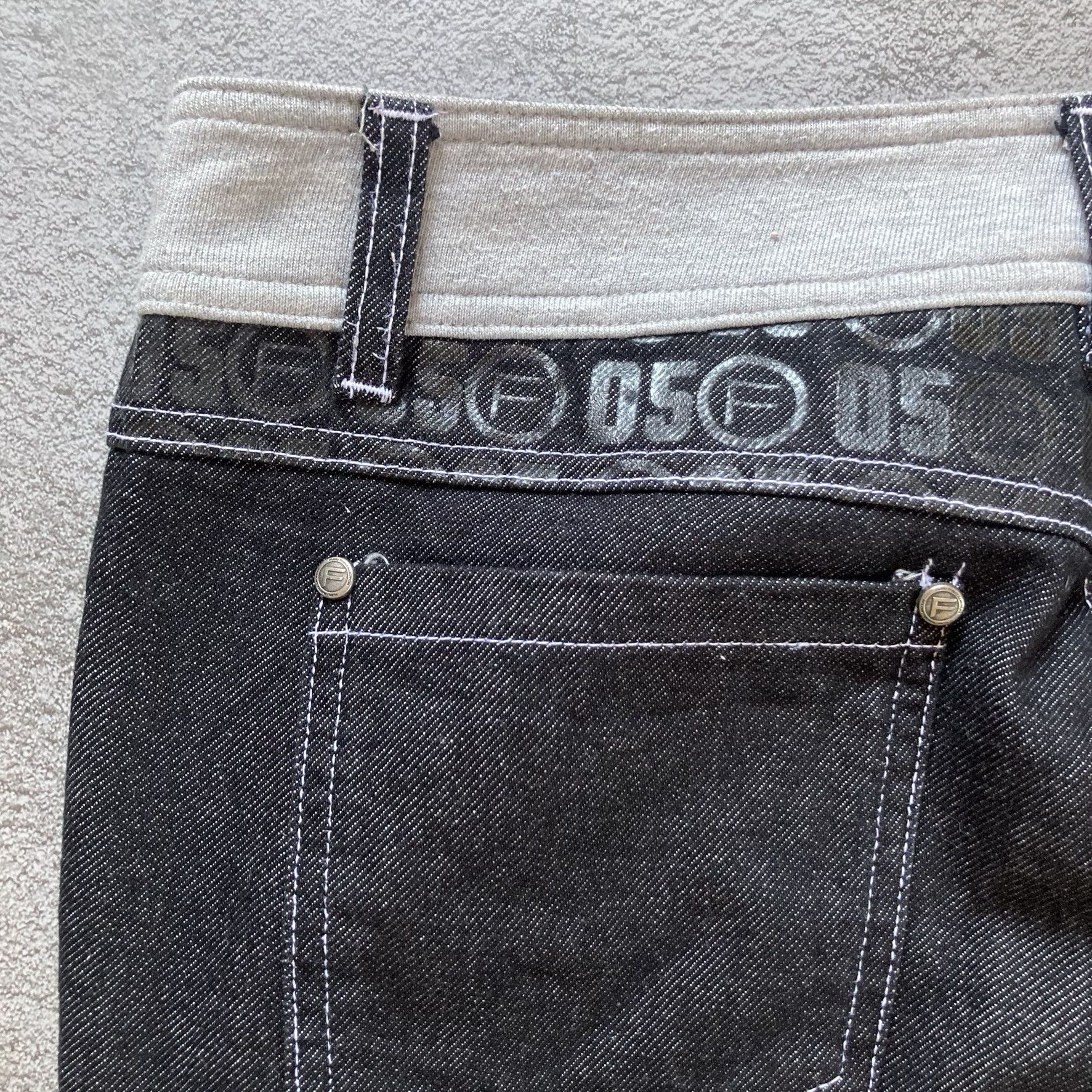 Fubu RARE Vintage Fubu denim / cotton bootcut pants Size 31" - 10 Thumbnail