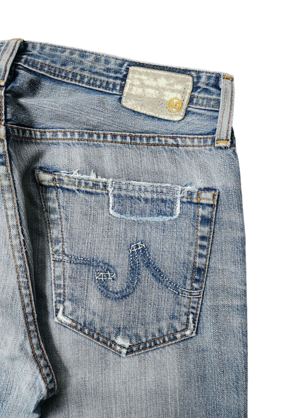 AG Adriano Goldschmied Ag Adriano Goldschmied Patches Patchwork Style Undercover Size US 32 / EU 48 - 12 Thumbnail