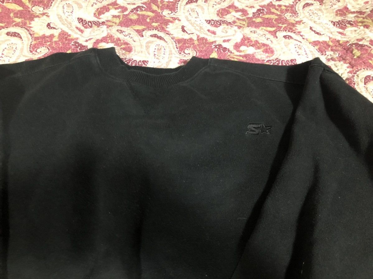 Starter Starter Black Sweatshirt (vintage) Size US XL / EU 56 / 4 - 3 Thumbnail