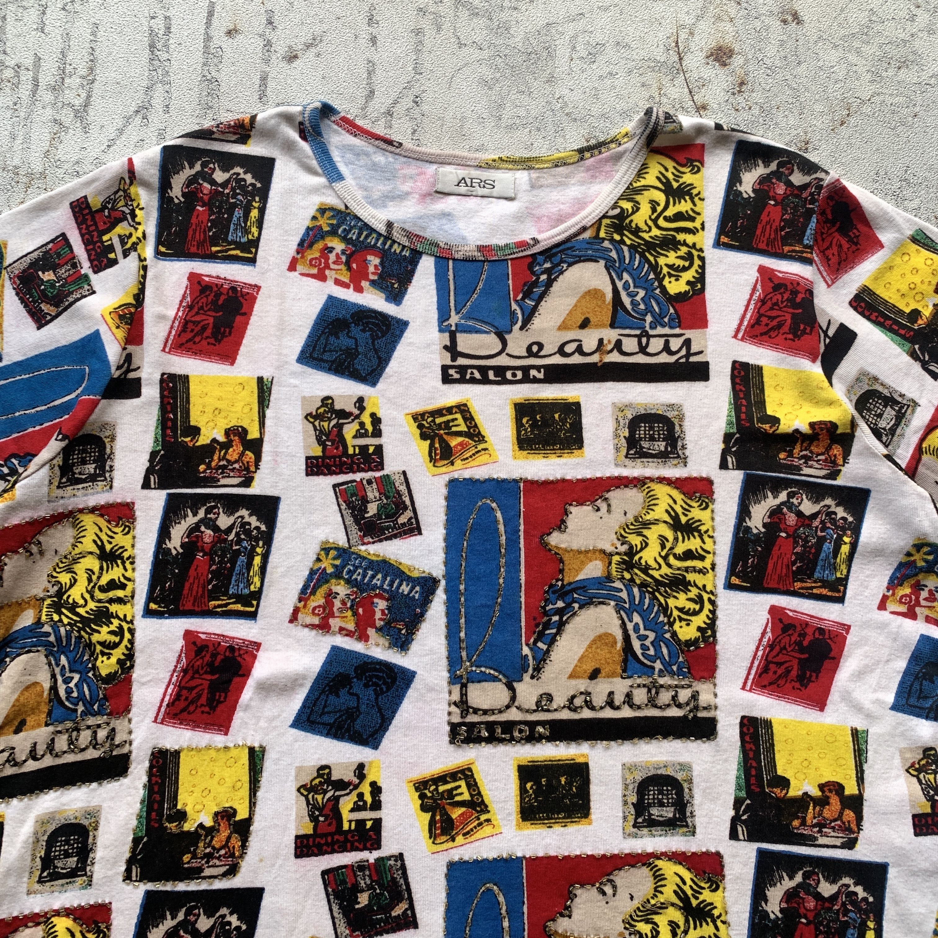 Japanese Brand 2000s ARS Unique Design Hysteric Glamour Inspired Tshirt Size US L / EU 52-54 / 3 - 3 Thumbnail