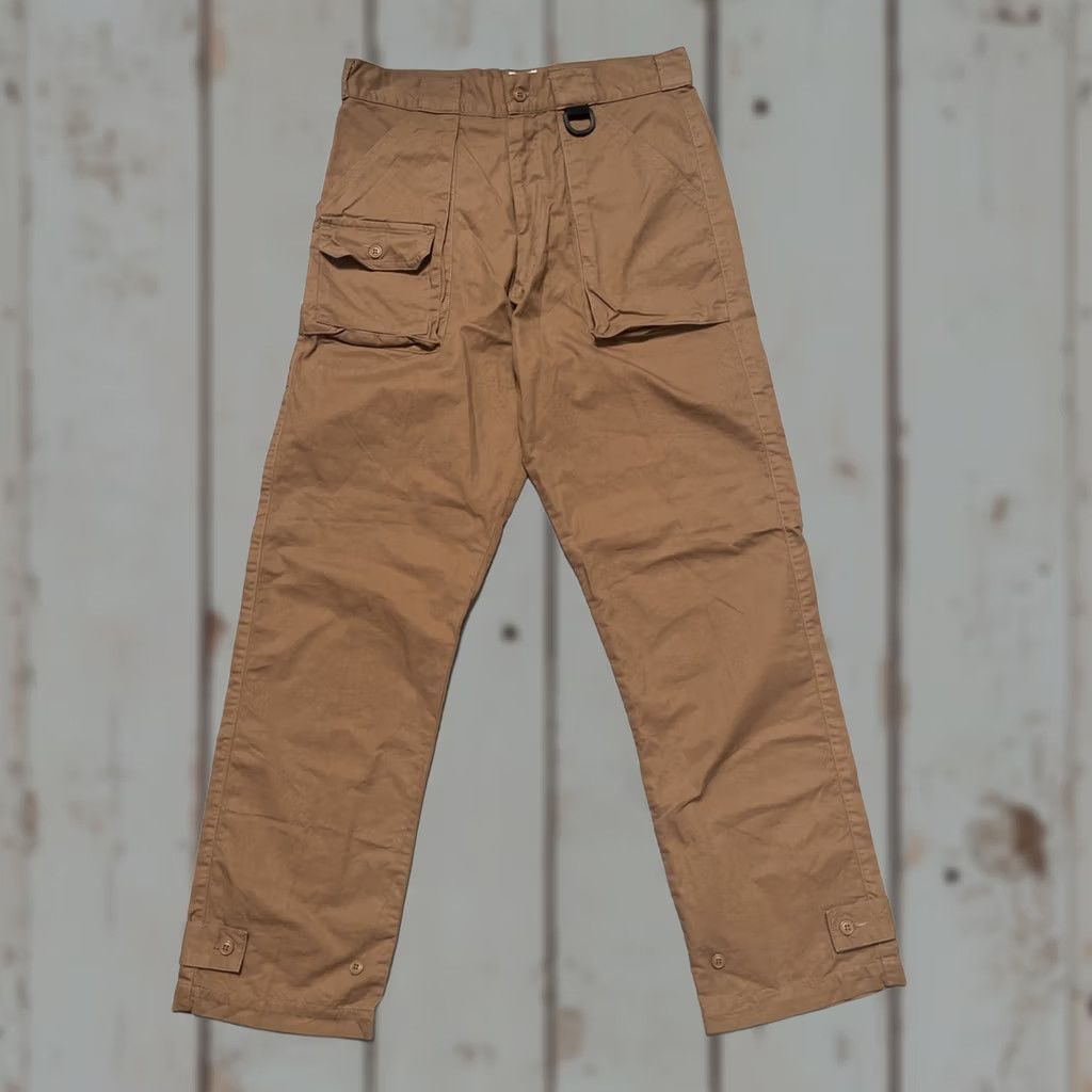 Vintage Nepenthes Army Utility Pants Cargo Trousers Unisex Adults M Brown-Ish Cotton Vintage Japan Designer Style 90s Theme Mens Girls Womens Size US 31 - 1 Thumbnail
