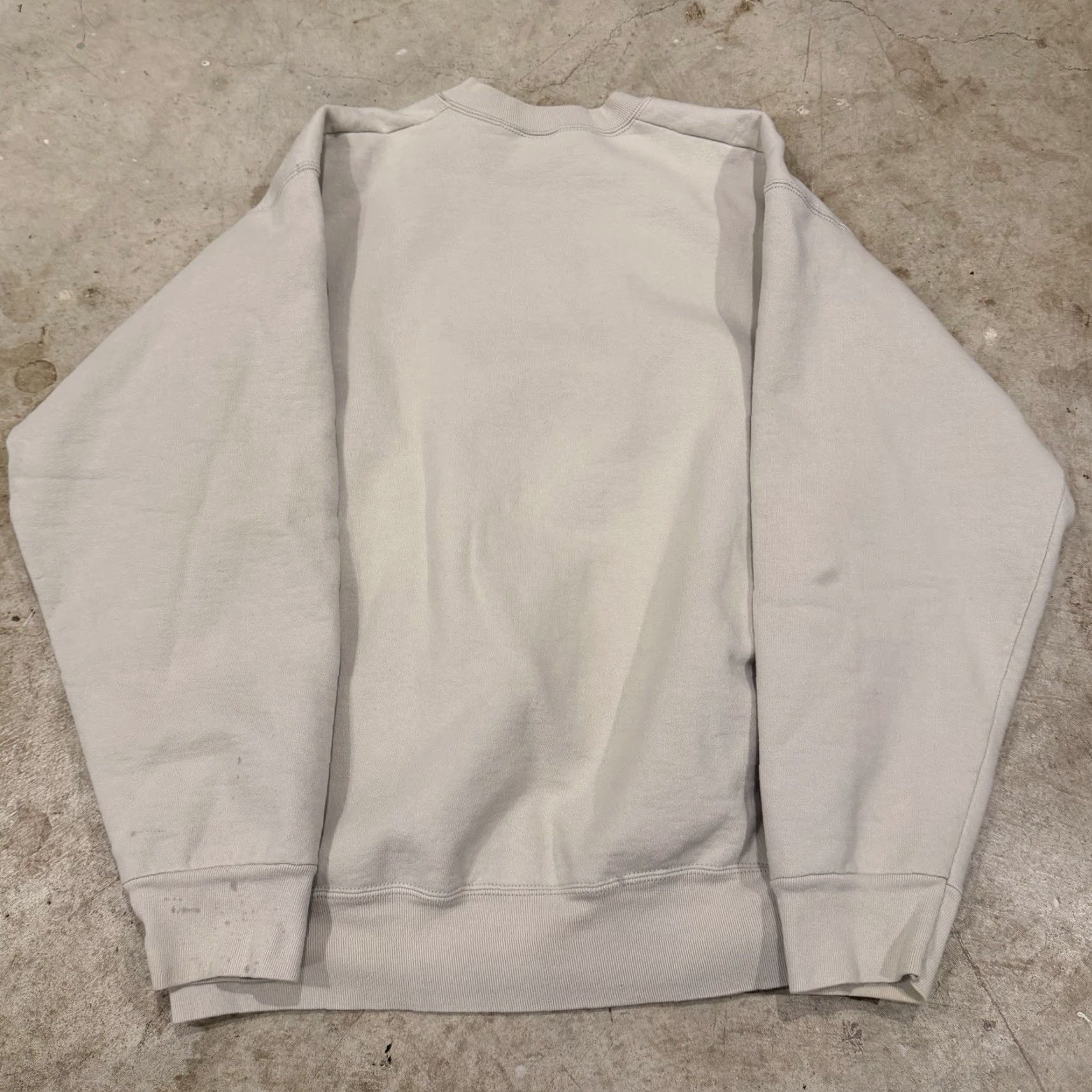 Vintage VINTAGE Jesus Sweatshirt Crewneck Beige Mens Large USA Made 90s Pullover Sweatshirt L Men Size US L / EU 52-54 / 3 - 3 Thumbnail