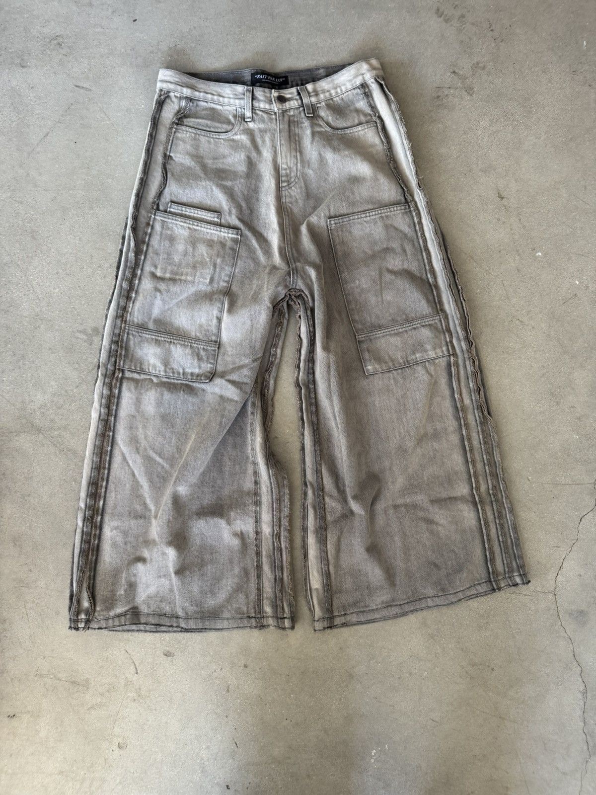 Other Faitparlui Wiiide Denim Size US 32 / EU 48 - 1 Thumbnail