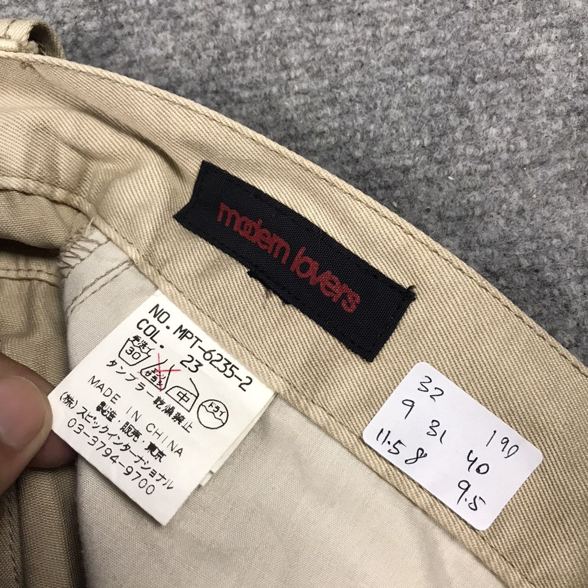 Japanese Brand × Le Grande Bleu (L.G.B.) × Tornado Mart Flare Modern Lovers patchwork Japan design bootcut pants Size US 32 / EU 48 - 13 Thumbnail