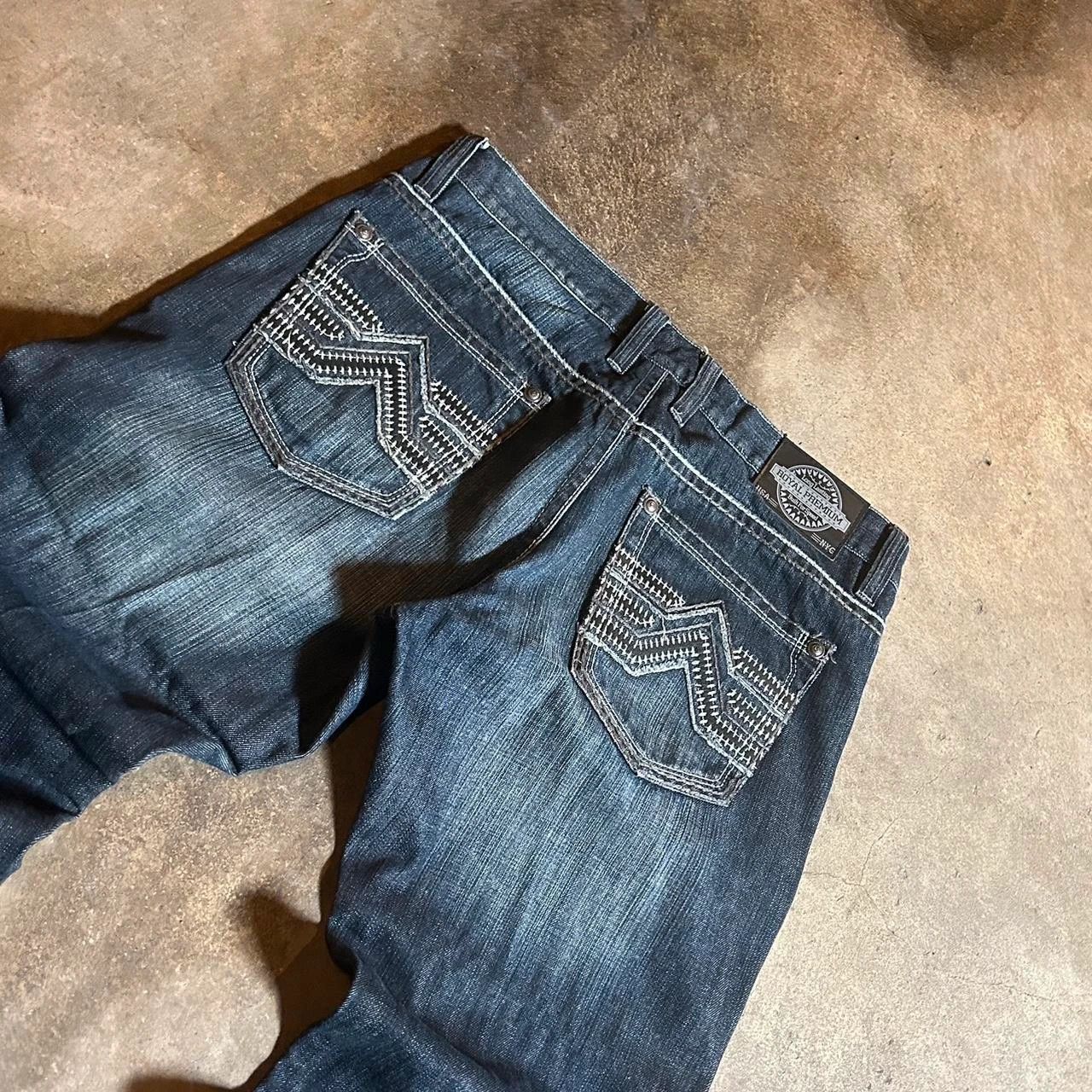 Other Vintage dark washed royal premium jeans Size US 34 / EU 50 - 3 Thumbnail