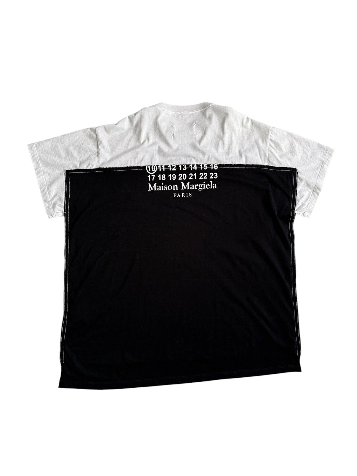 Maison Margiela Maison Margiela Patchwork Logo Tee Size US L / EU 52-54 / 3 - 5 Thumbnail