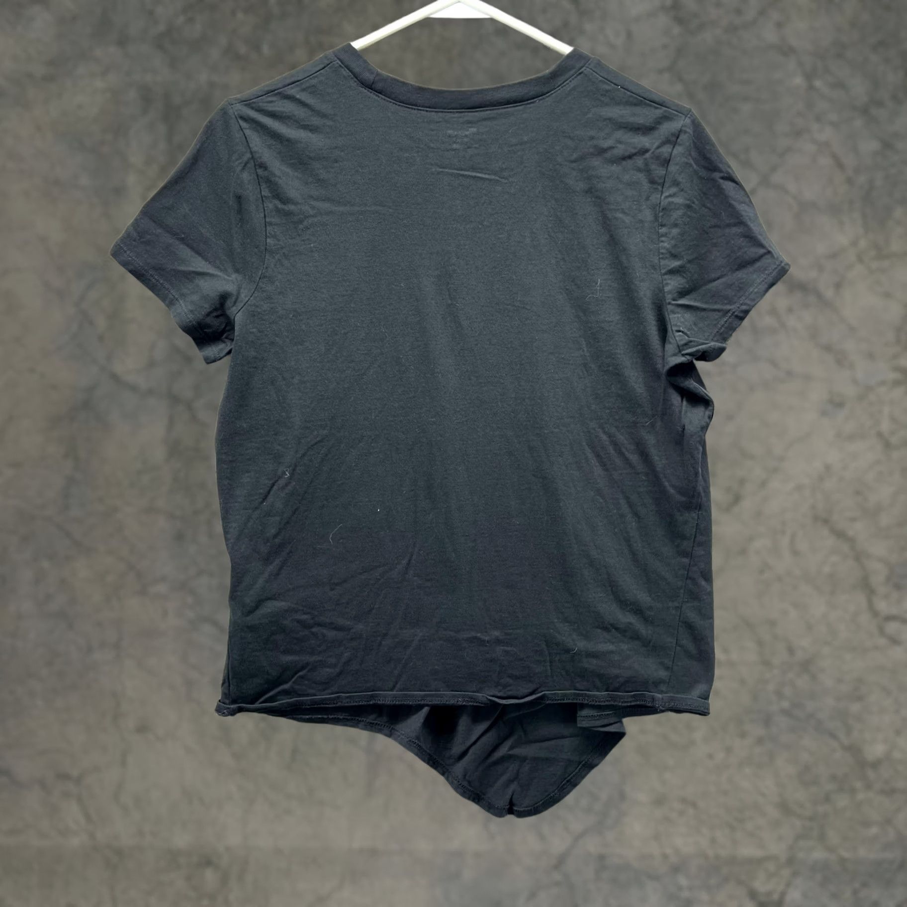 Madewell Madewell Shirt Womens Medium Black 100% Cotton Crew Neck Basic Tee Top Casual Size M / US 6-8 / IT 42-44 - 1 Thumbnail