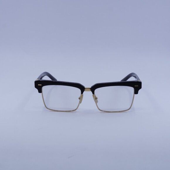 Miu Miu Miu Miu MU10ZS 1AB08N Sunglasses Black Browline Frame Size ONE SIZE - 2 Thumbnail