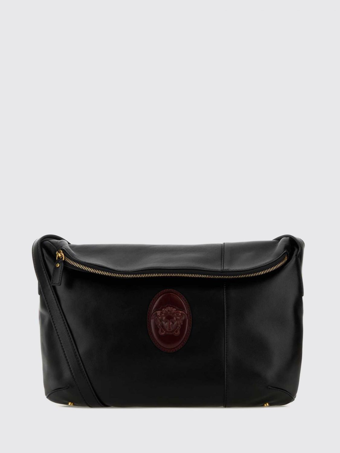Versace Versace Shoulder Bag Men Black Size ONE SIZE - 1 Thumbnail