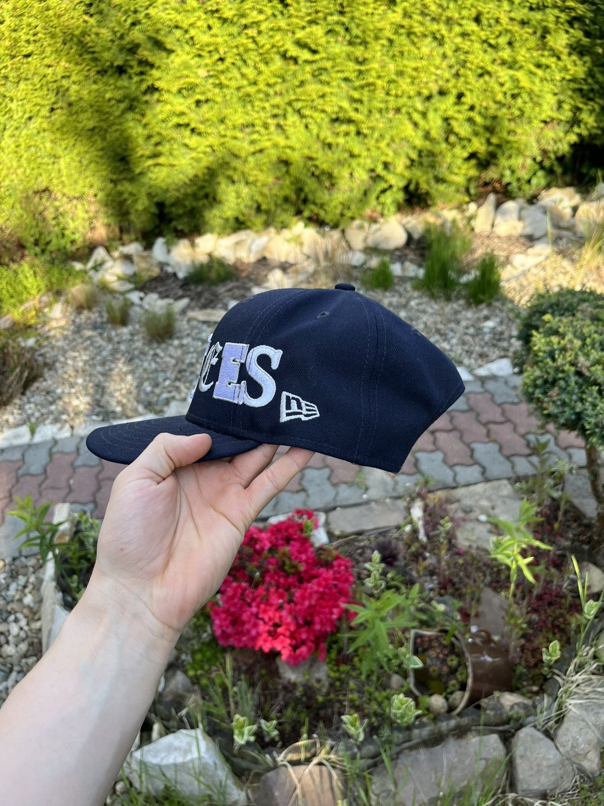 New Era × New York Yankees New era NYC New York Yankees snapback hat cap y2k big logo Size ONE SIZE - 5 Thumbnail