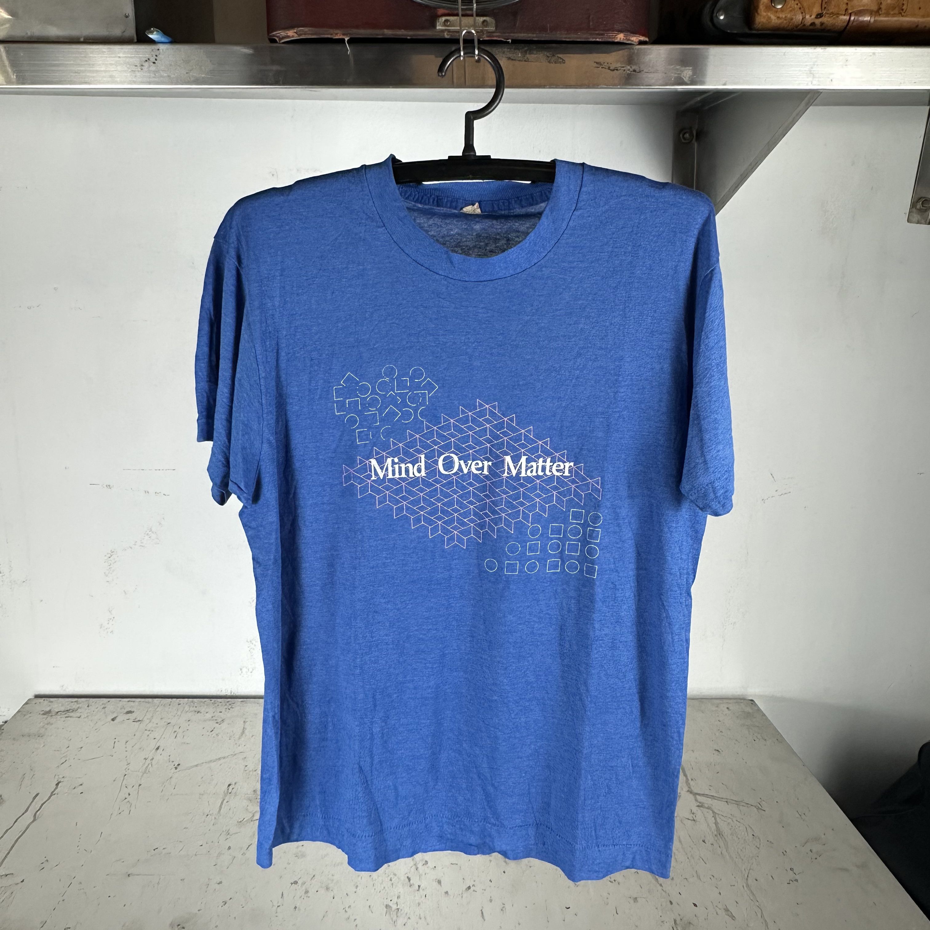 Vintage 80s Mind Over Matter Mind Write Express Promo T-shirt Size US L / EU 52-54 / 3 - 1 Thumbnail