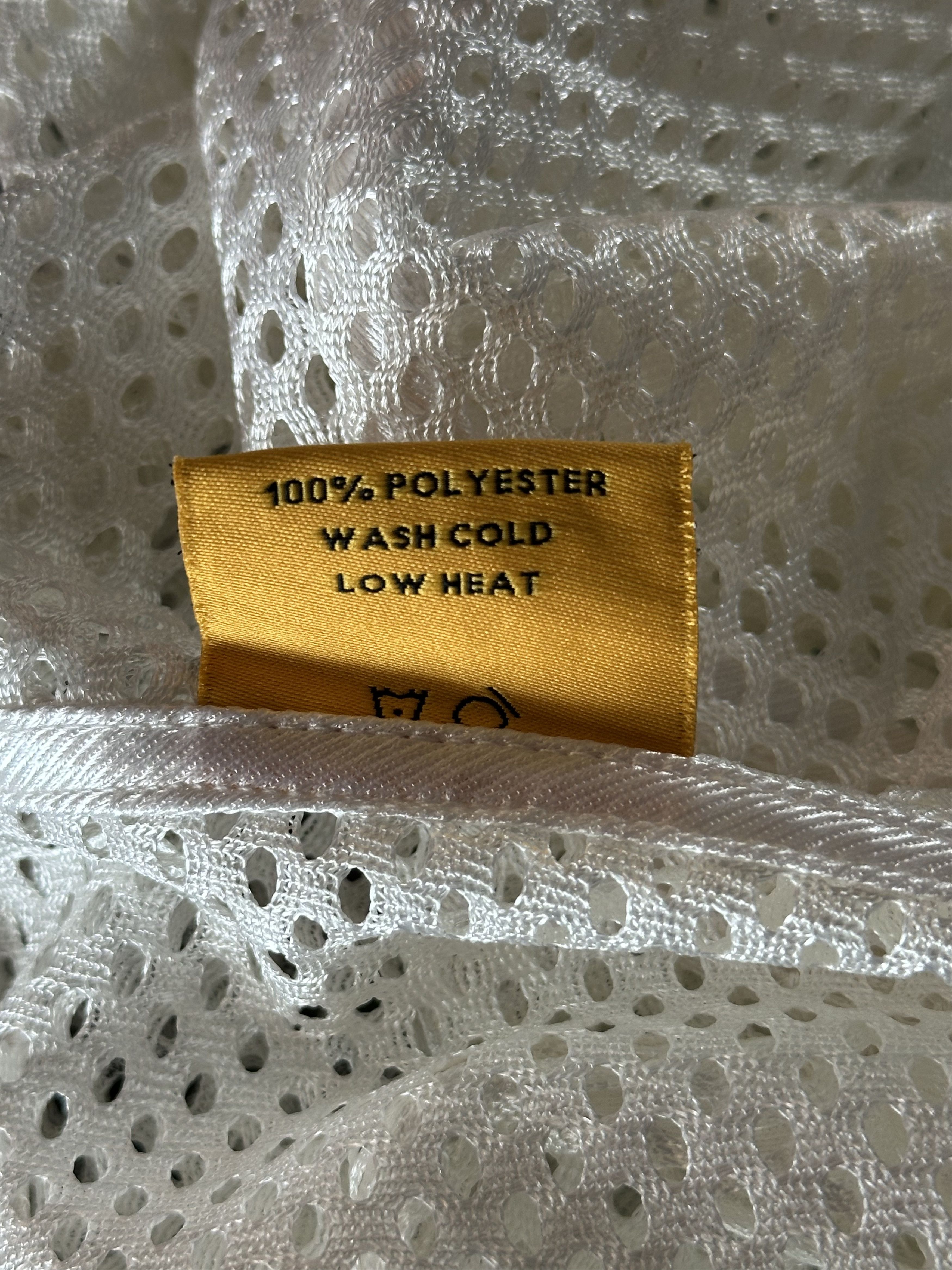 Gallery Dept. Gallery Dept White & Black Practice Mesh Jersey Size US S / EU 44-46 / 1 - 5 Thumbnail