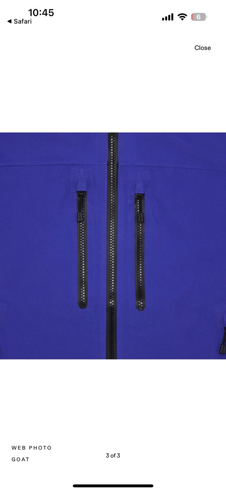 Supreme Supreme GORE-TEX Taped Seam Shell Jacket Size US S / EU 44-46 / 1 - 4 Thumbnail