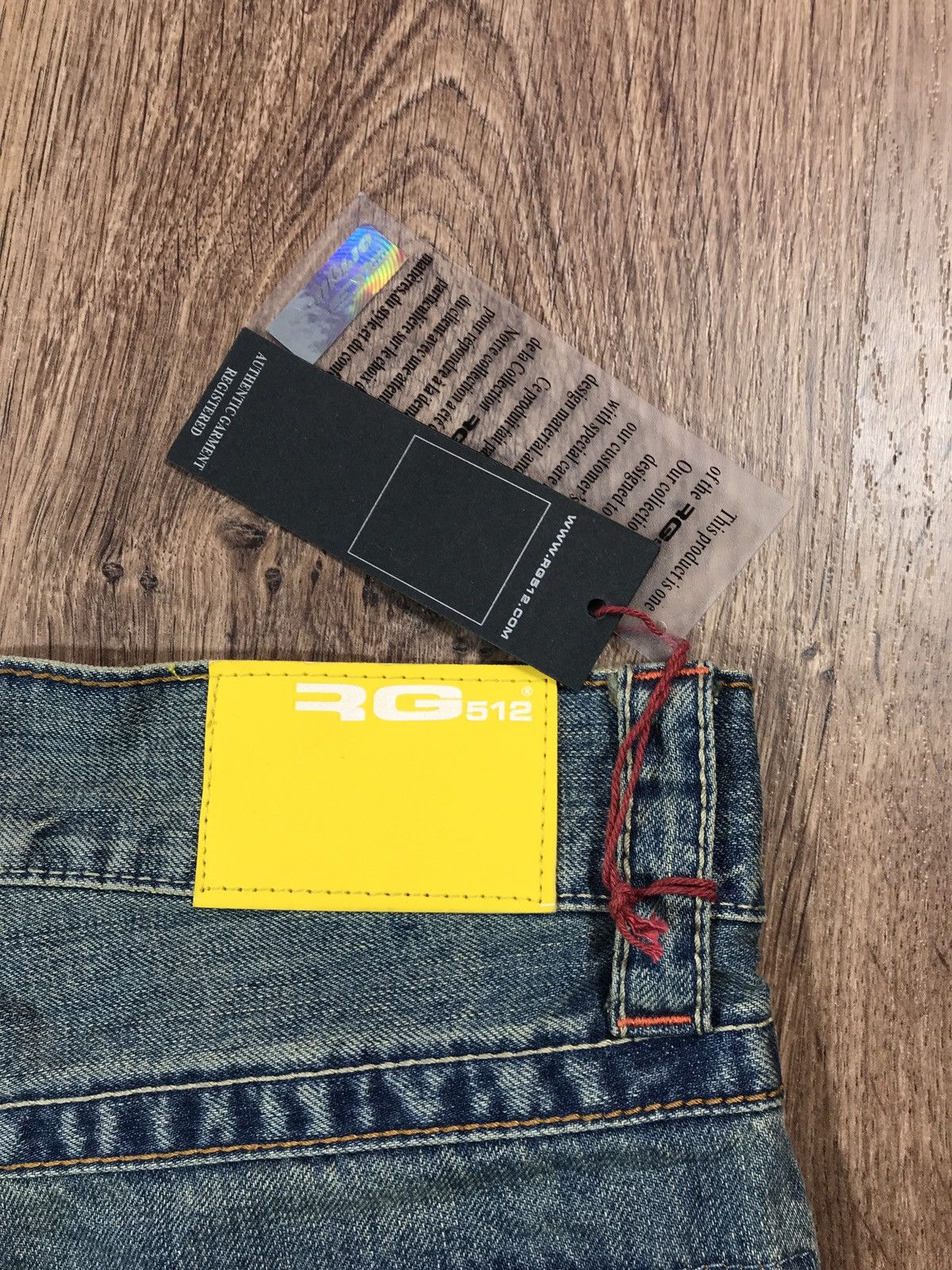 Japanese Brand RH 512 Distressed Jeans Vintage Size US 36 / EU 52 - 17 Thumbnail