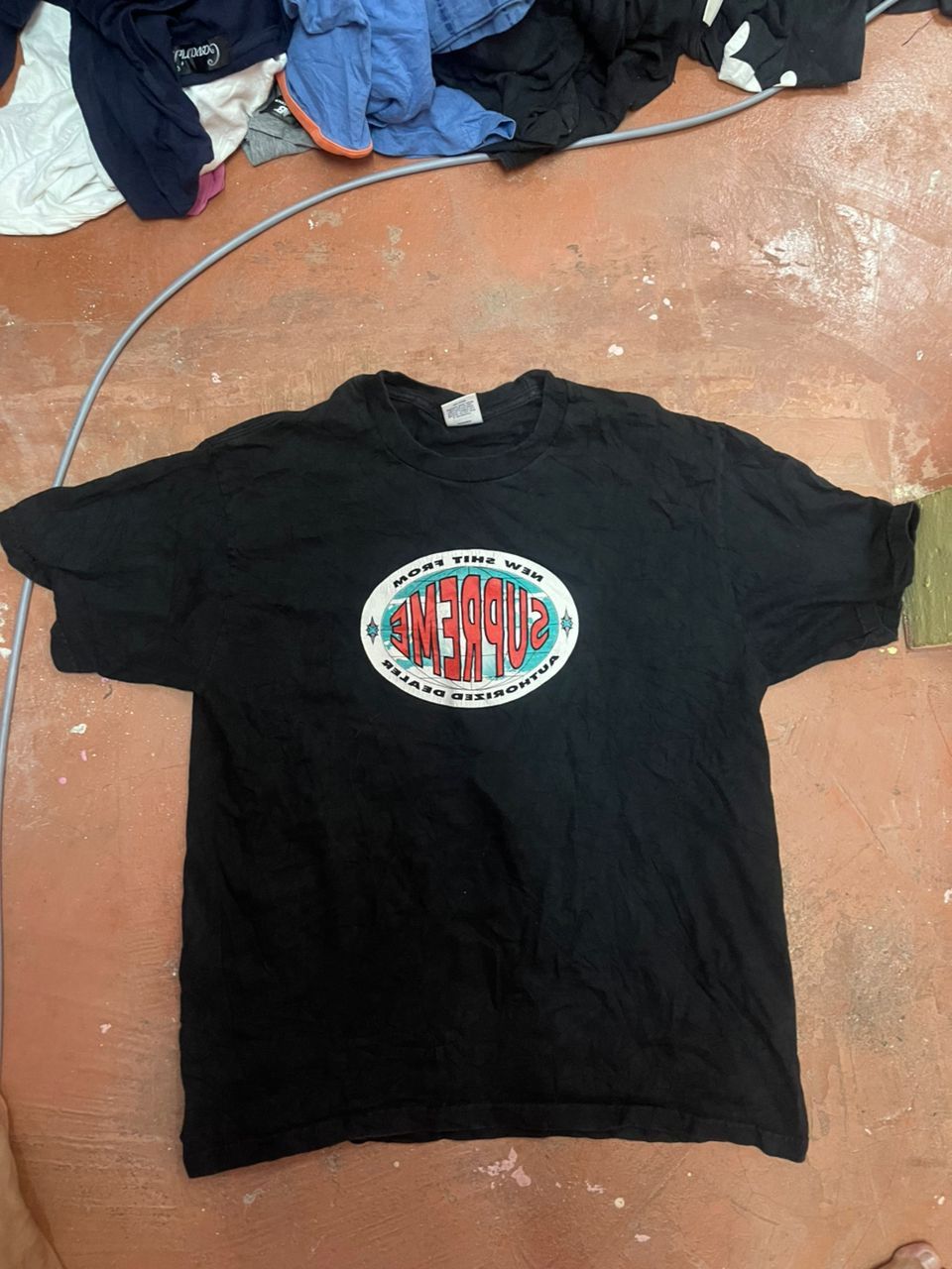 Supreme Vintage Supreme Tee Rare Design Size US L / EU 52-54 / 3 - 3 Thumbnail