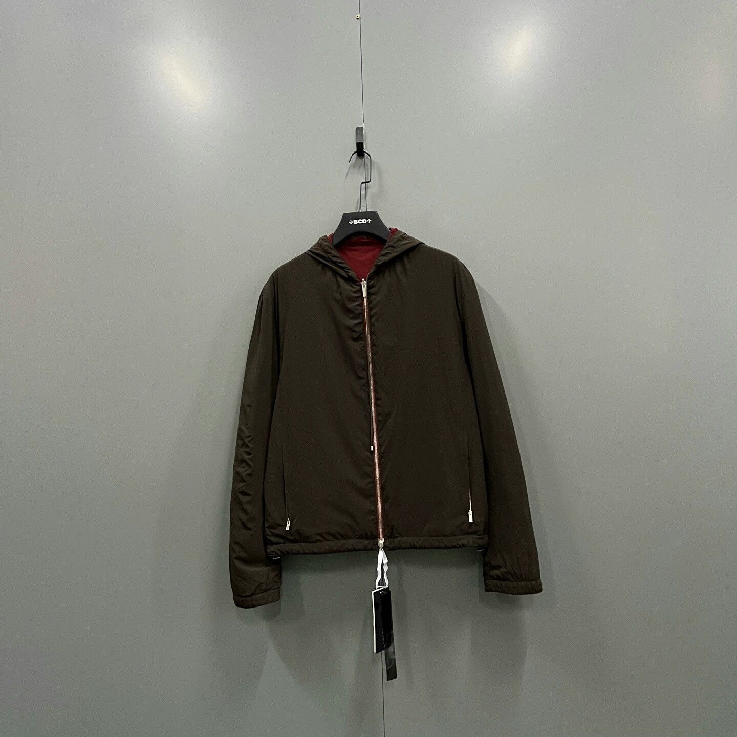 Hermes HERMES Two-Tone Reversible Hooded Jacket Size US M / EU 48-50 / 2 - 3 Thumbnail