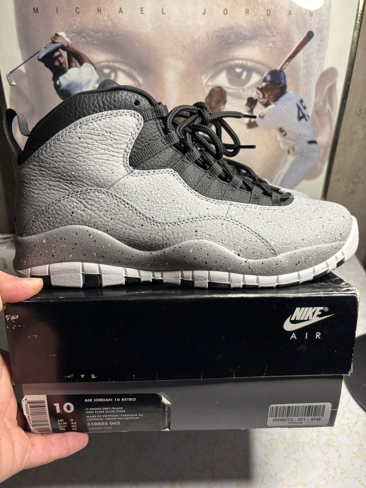 Jordan Brand Air Jordan 10 Retro grey Size US 10 / EU 43 - 1 Thumbnail