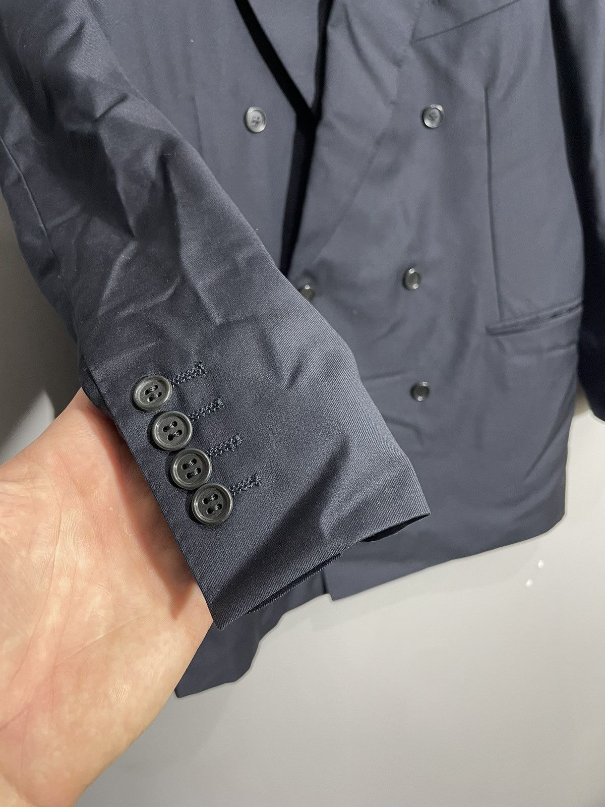 Canali Canali luxury double-breasted navy blue blazer size 56R Size 54R - 5 Thumbnail
