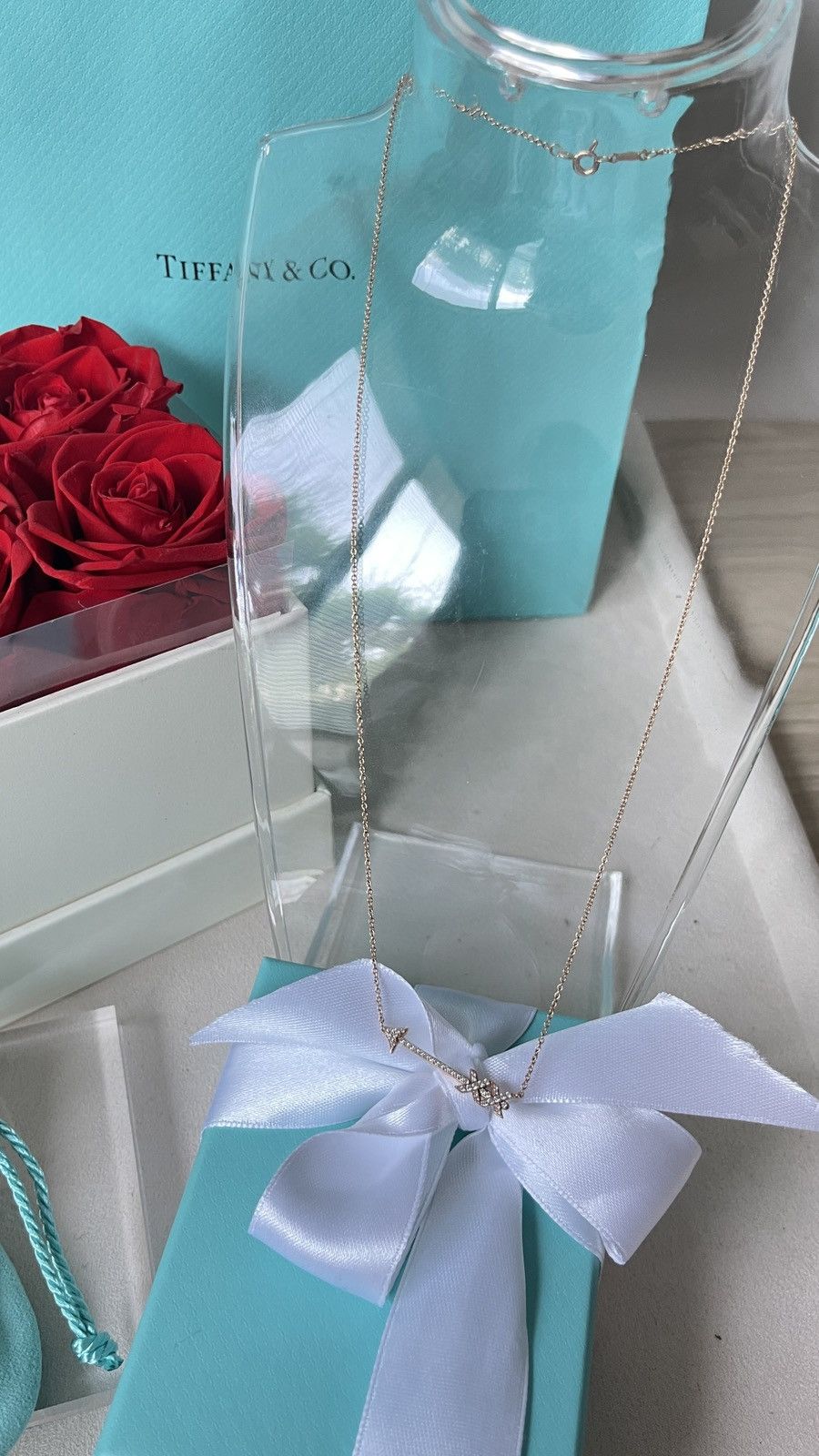 Tiffany & Co. Tiffany & Co Paloma Picasso RG Arrow Pendant 18” NEW $5,500 Size ONE SIZE - 5 Thumbnail