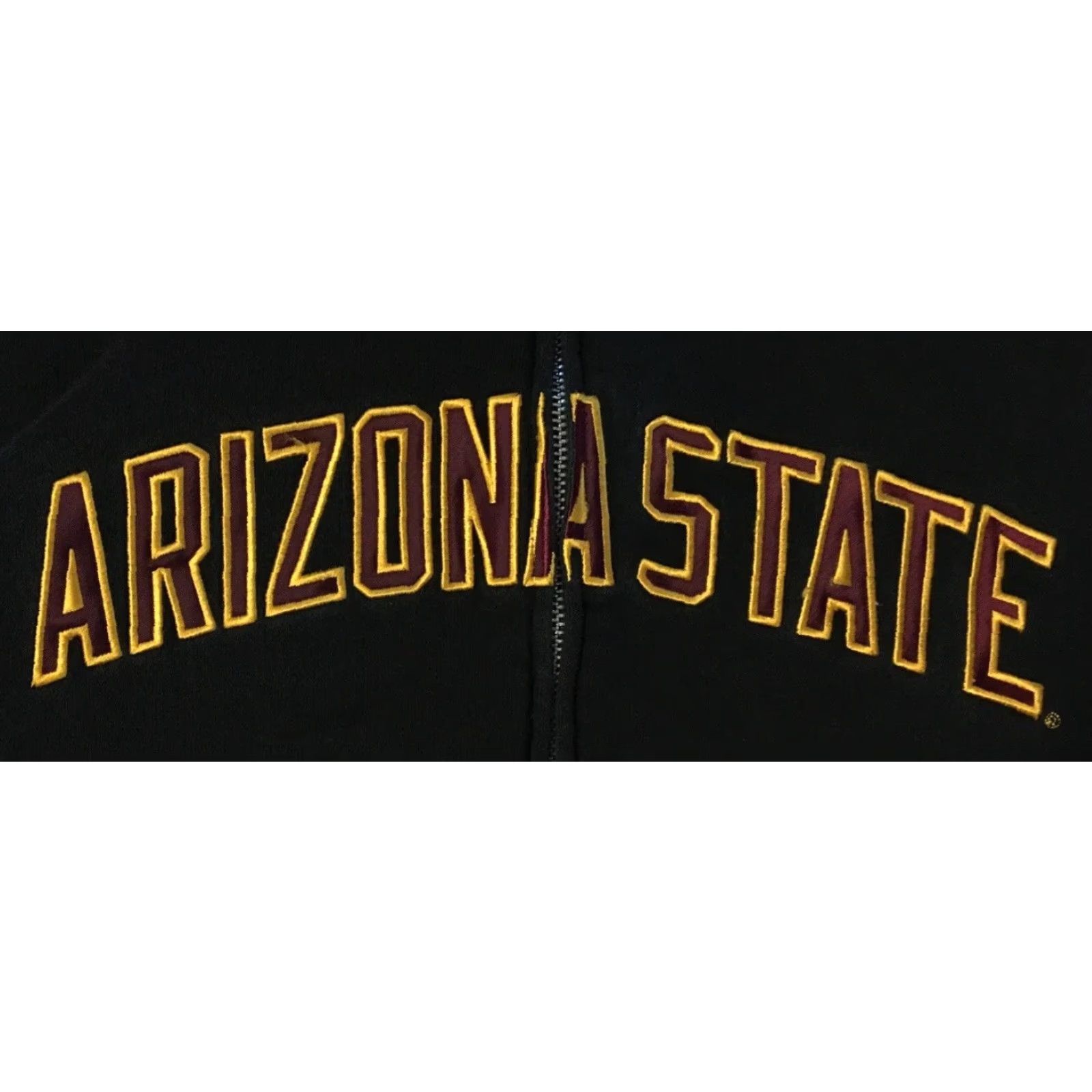 Nike VINTAGE Nike Arizona State ASU Faded Swoosh Hoodie S College Track Grunge PE Rap 90s Size US S / EU 44-46 / 1 - 2 Thumbnail