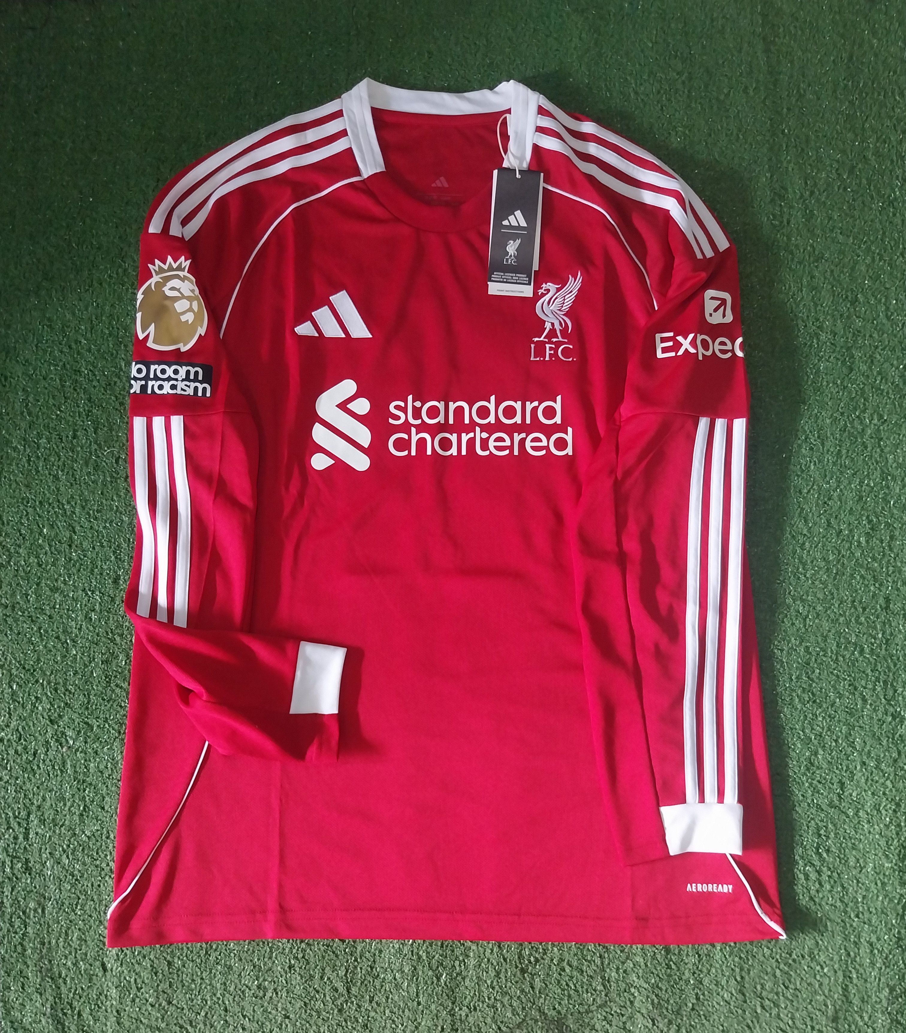 Adidas Liverpool home 2025/2026 mo salah jersey football Size US L / EU 52-54 / 3 - 1 Thumbnail