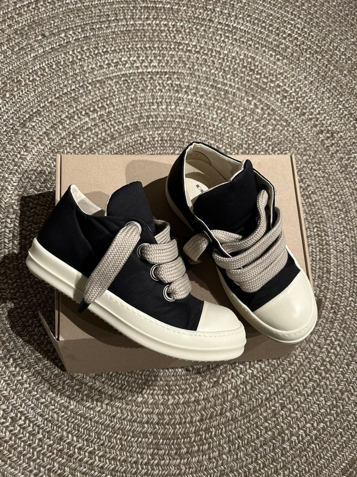 【RICK OWENS】Jumbolace スニークス スエードスニーカー RICK OWENS - SHOES - Rick Owens