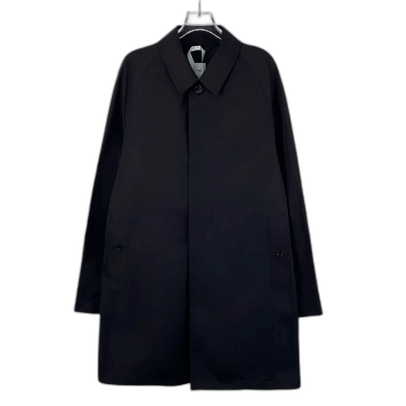 Burberry Burberry Black Long Sleeve Overcoat Size 50 Size US L / EU 52-54 / 3 - 1 Thumbnail