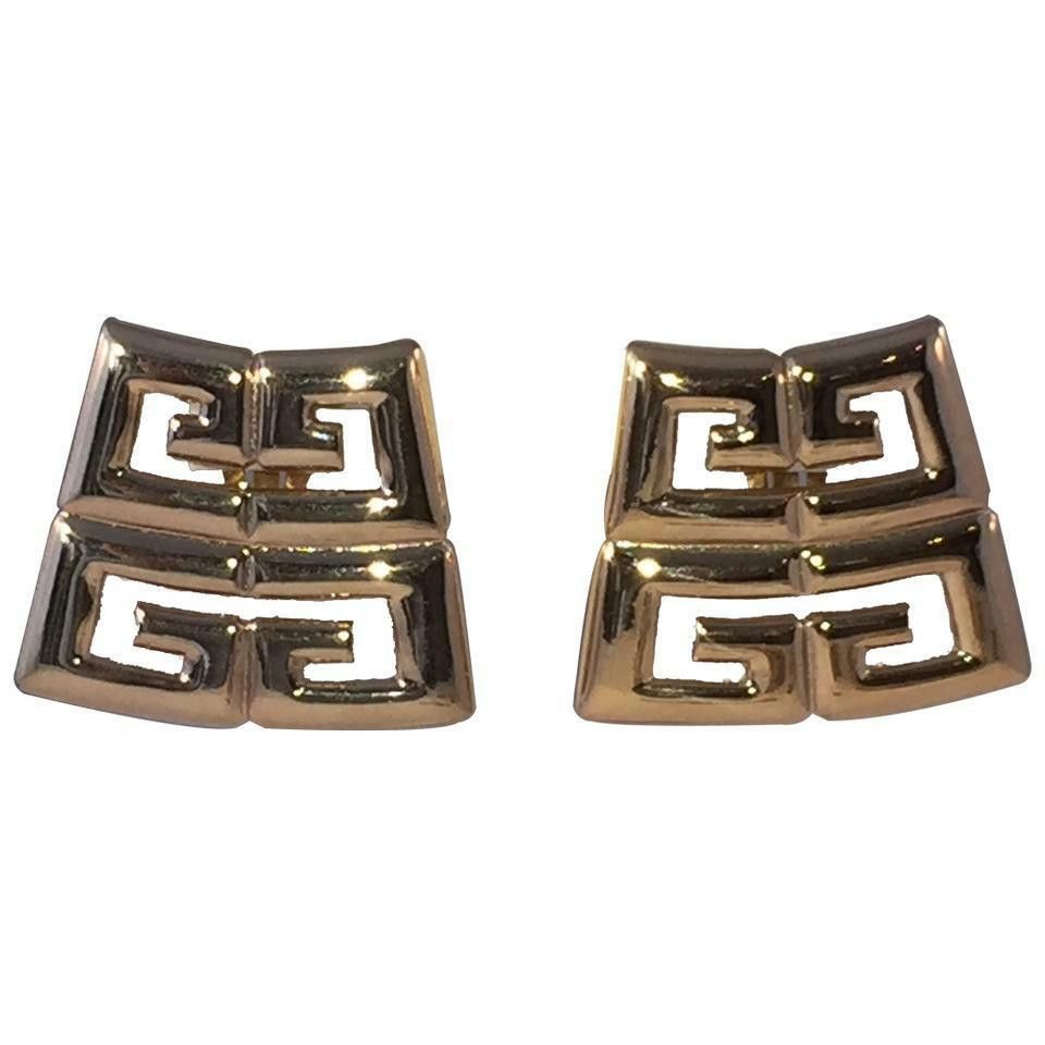 Givenchy Givenchy Statement Runway Monogram Earrings Size ONE SIZE - 1 Thumbnail