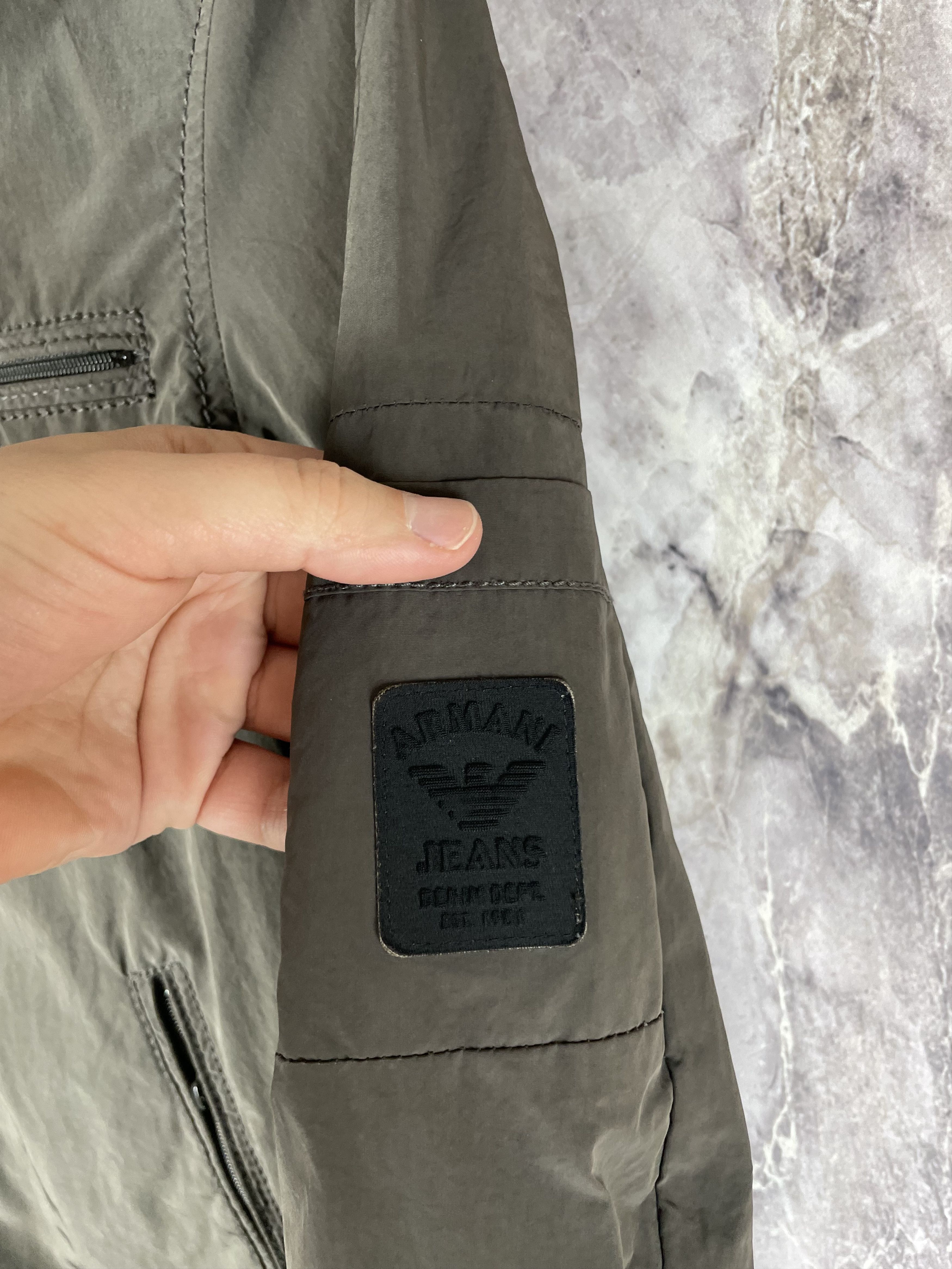 Armani Vintage ARMANI Jacket Bomber Size US S / EU 44-46 / 1 - 4 Thumbnail