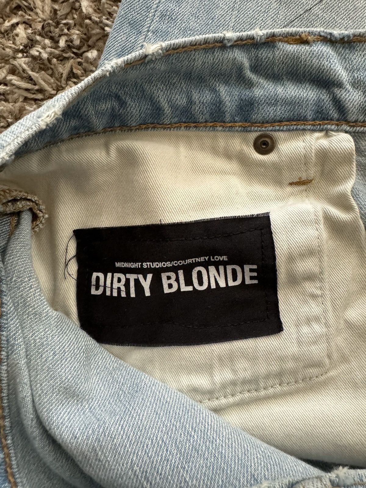 Midnight Studios MIDNIGHT STUDIOS DIRTY BLONDE DENIM Size US 34 / EU 50 - 9 Thumbnail