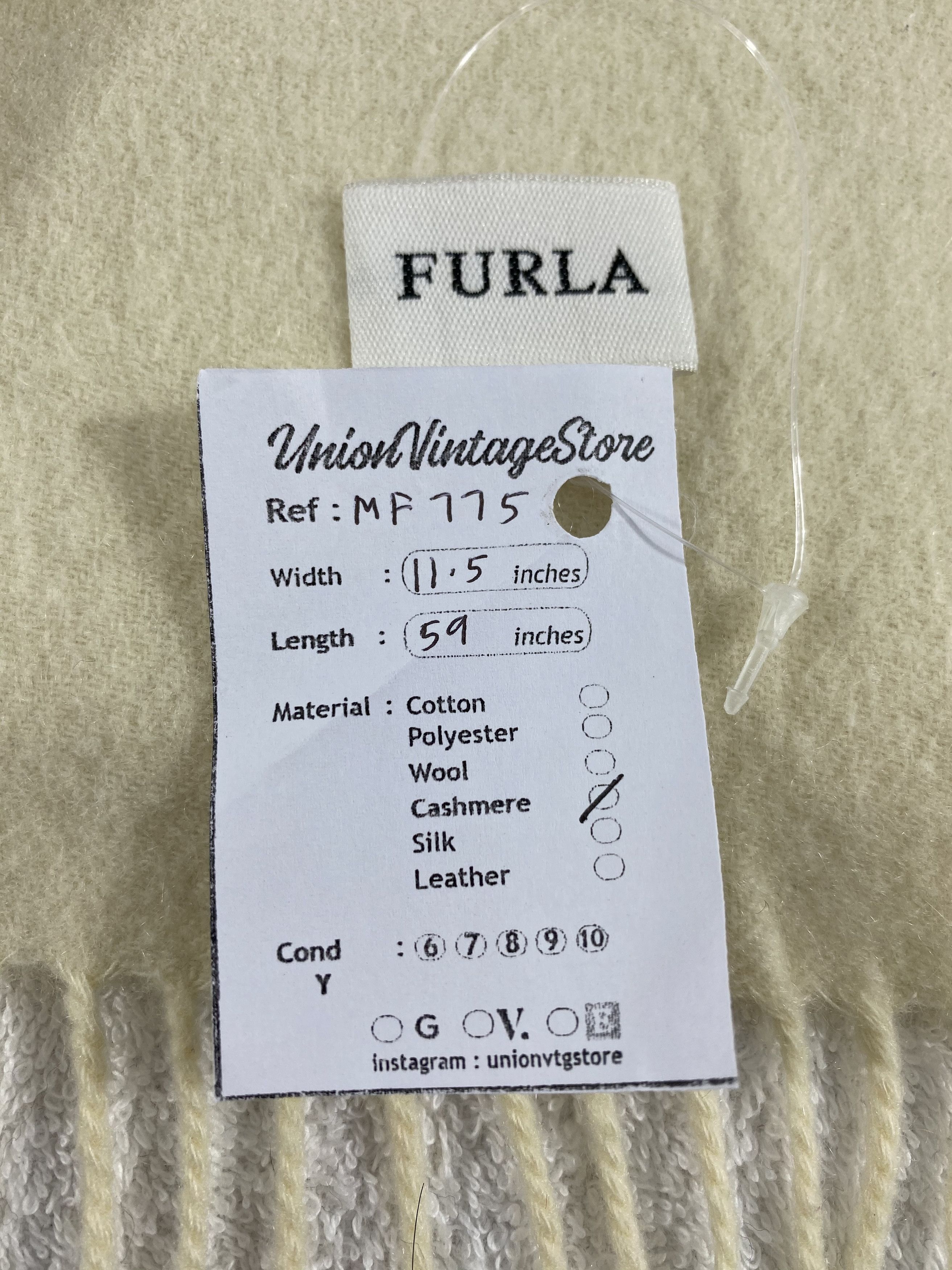 Furla Vintage Furla Scarf/Muffler/Neckwear MF775 Size ONE SIZE - 5 Thumbnail