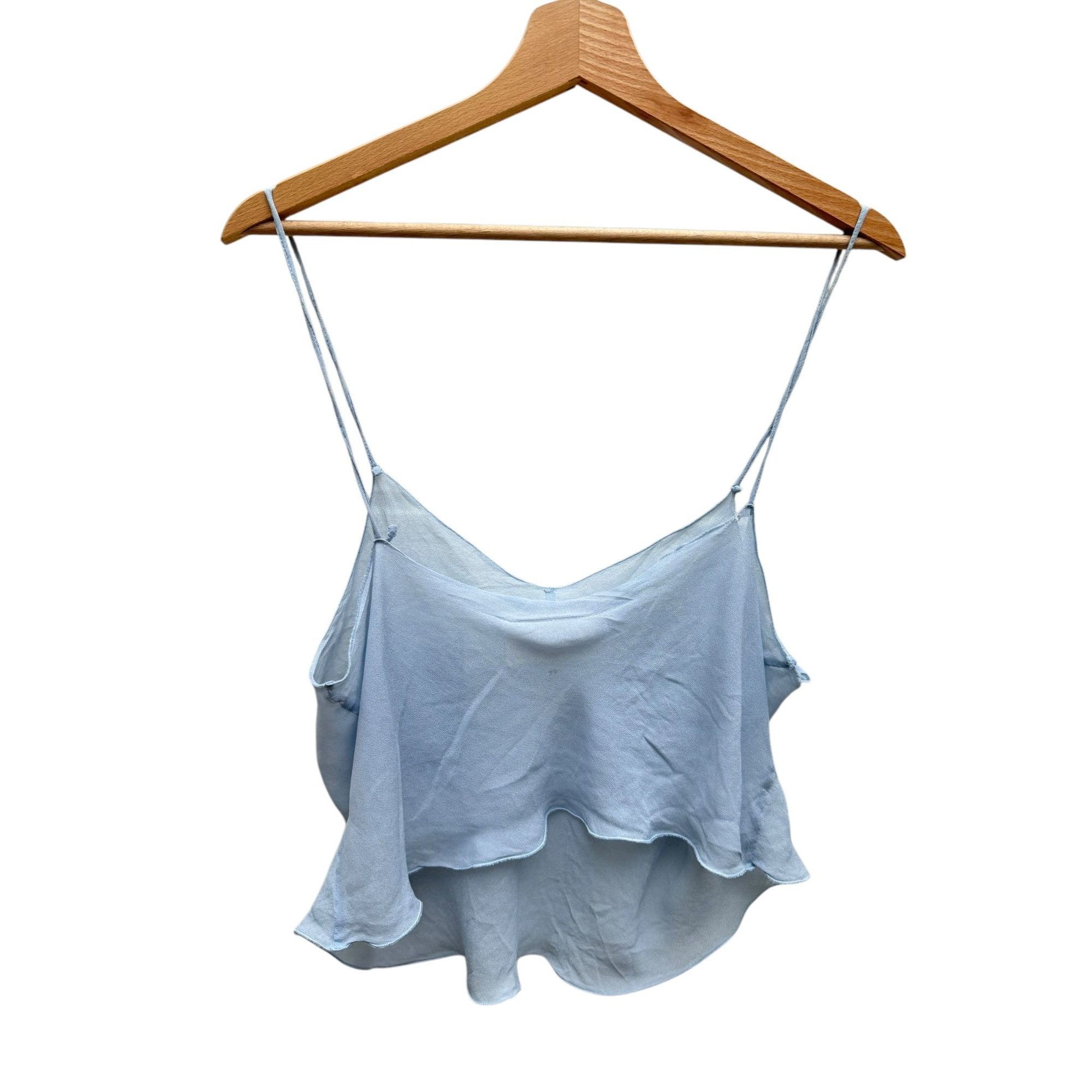Maison Margiela Blue viscose Top Size S / US 4 / IT 40 - 2 Thumbnail