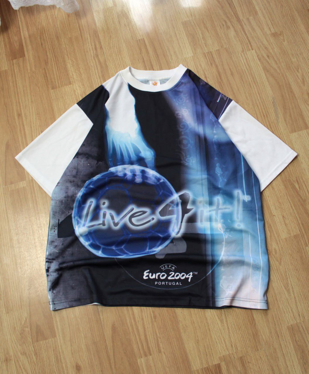 UEFA 🔥 UEFA Euro 2004 Portugal Greece Final Football Soccer Shirt Size US L / EU 52-54 / 3 - 1 Thumbnail