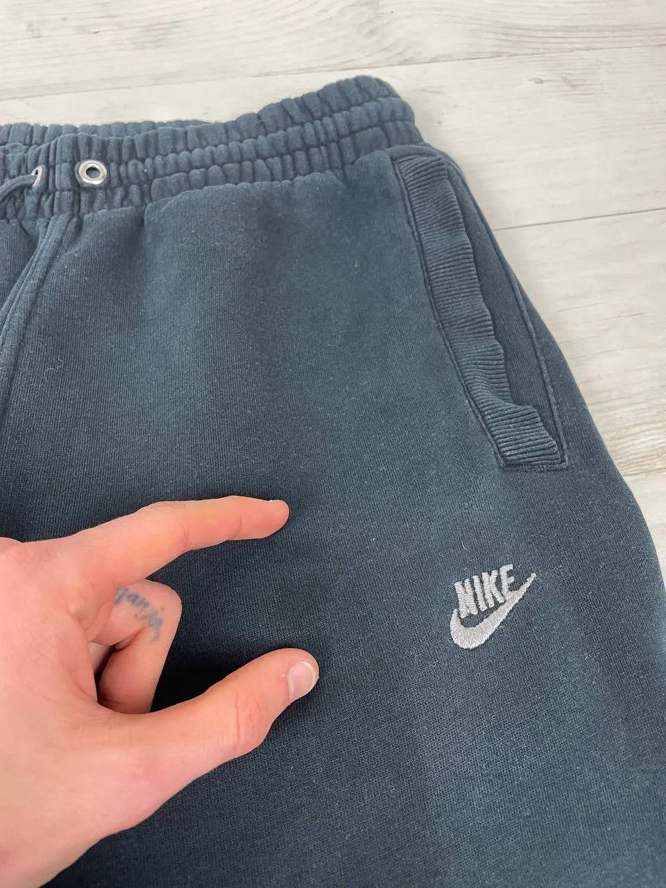 Nike Vintage Nike Baggy Sweatpants Joggers Pants 00s Swoosh Size US 30 / EU 46 - 5 Thumbnail