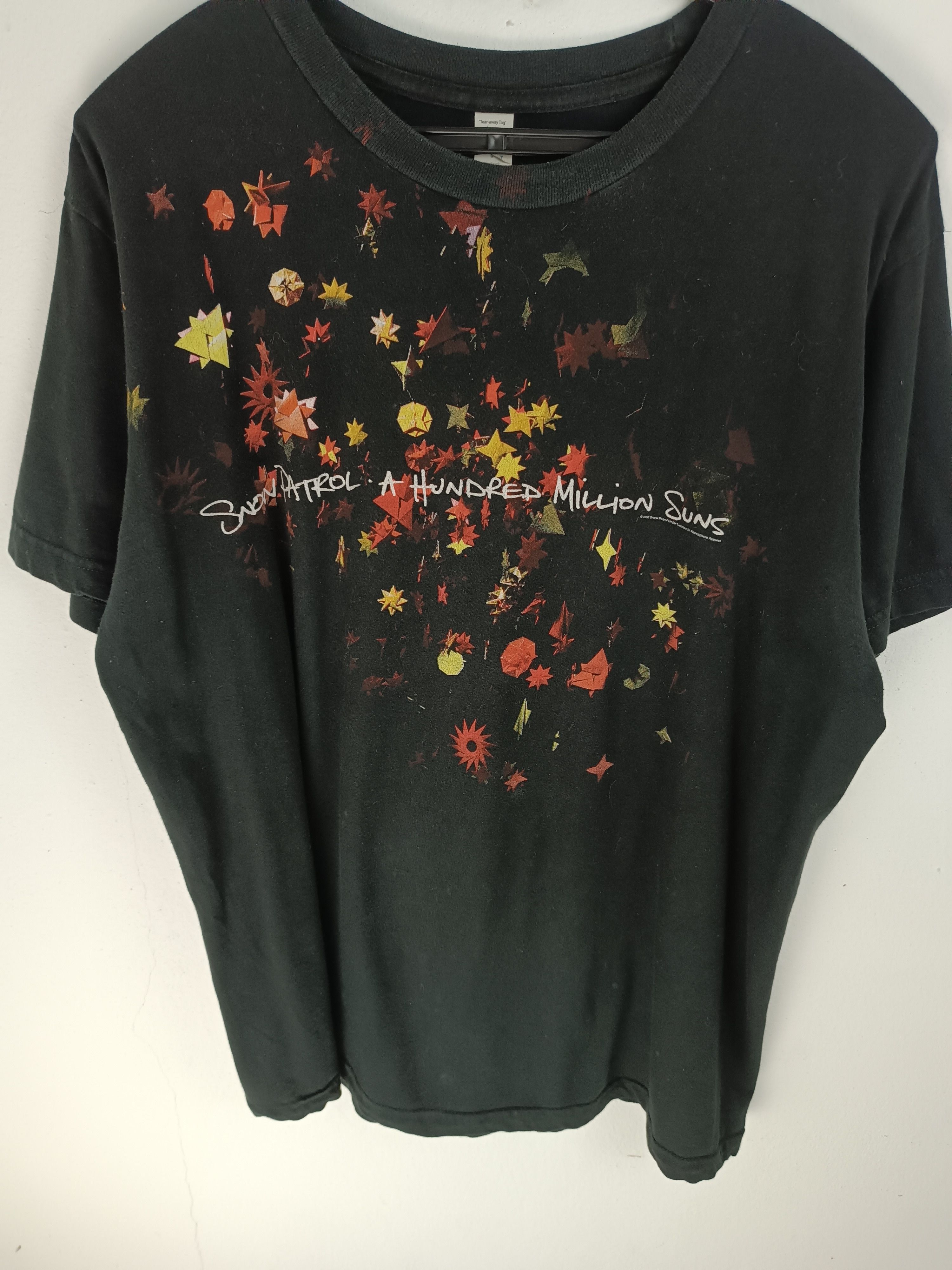 Band Tees VINTAGE '09 SNOW PATROL TOUR TEE arctic monkey oasis muse Size US L / EU 52-54 / 3 - 6 Thumbnail