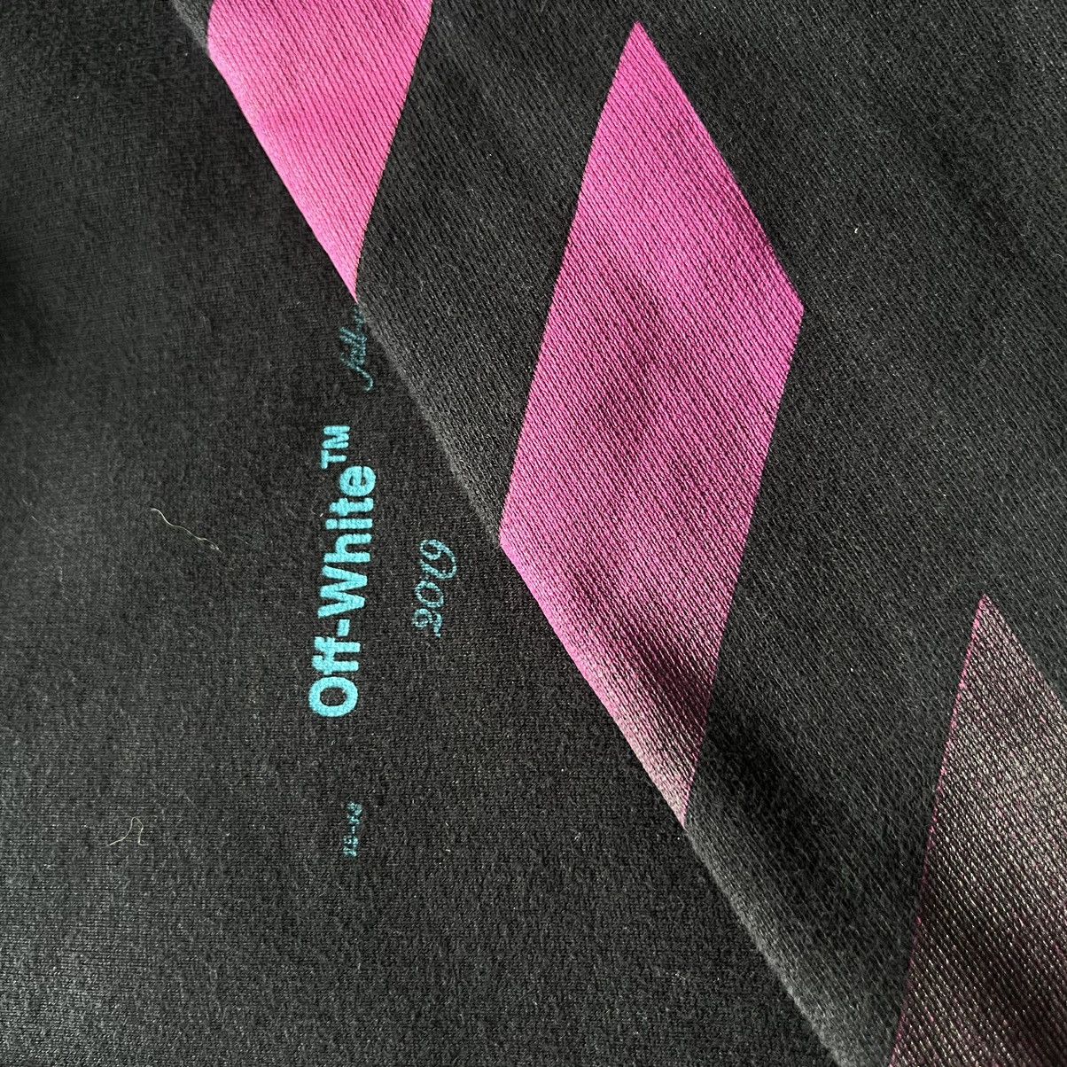 OFF-WHITE FW18 DIAG GRADIENT HOODIE