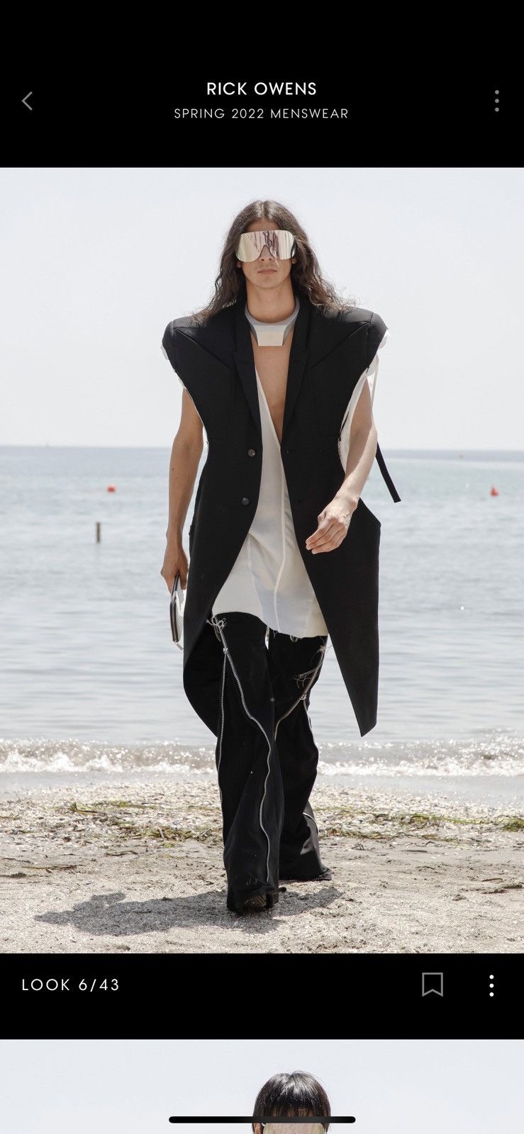 Rick Owens Rick Owens 22ss Black Fogpiercer Coat | Grailed