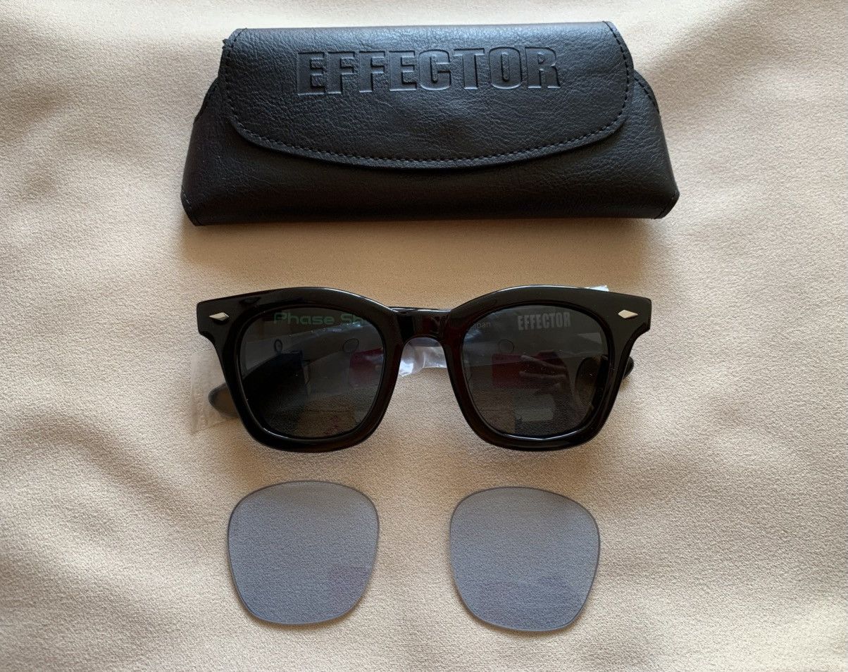 EFFECTOR !New pics! EFFECTOR Phase Shifter BOSS sunglasses JAPAN MADE Size ONE SIZE - 1 Thumbnail
