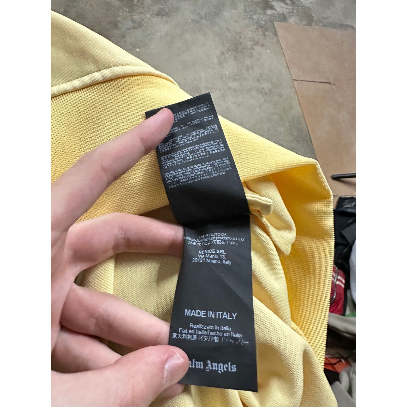 Palm Angels Palm Angels Track Jacket Yellow Used XL Size US XL / EU 56 / 4 - 3 Thumbnail