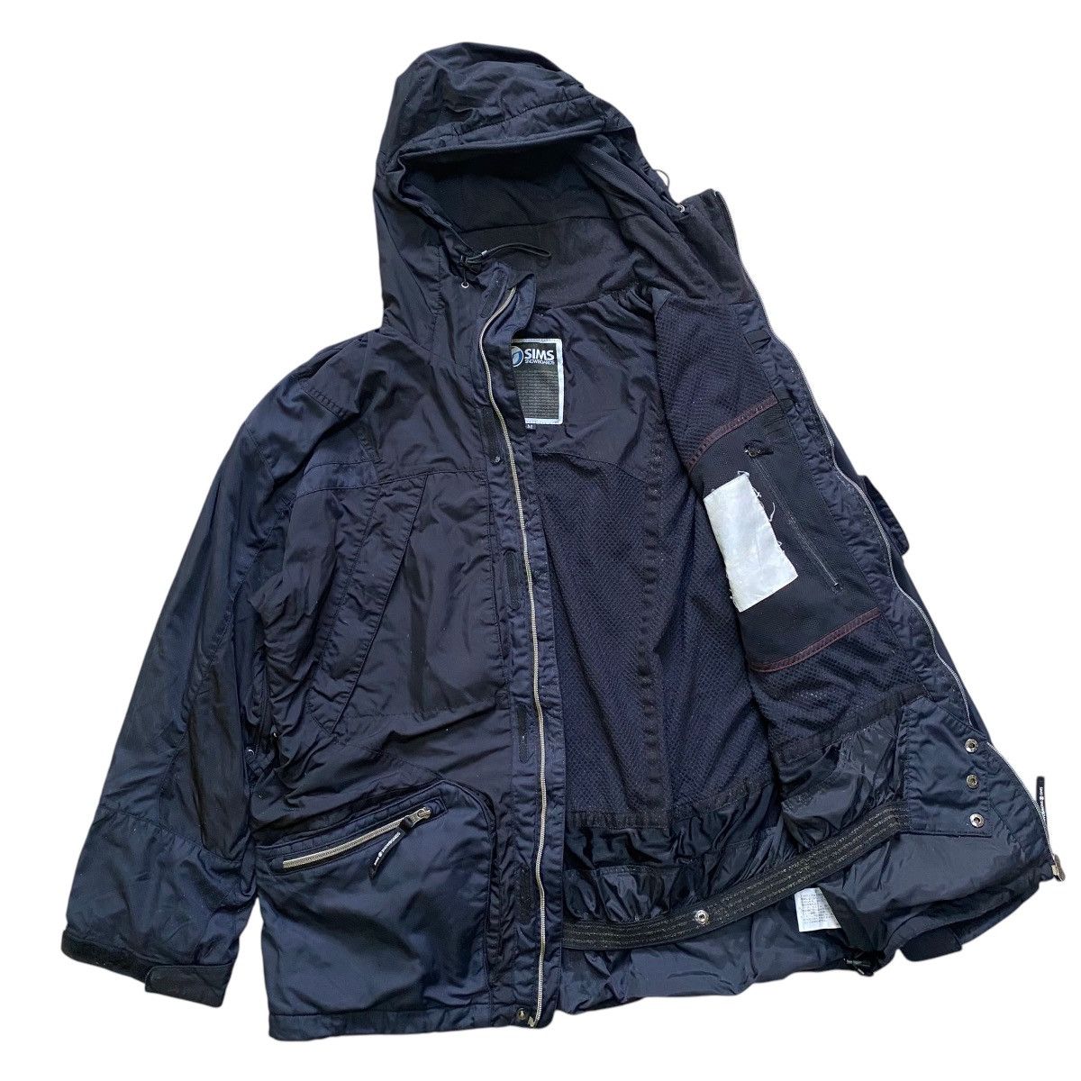 Japanese Brand × Vintage 💥 SIMS SNOWBOARD 9 POCKETS TACTICAL JACKET Size US L / EU 52-54 / 3 - 6 Thumbnail