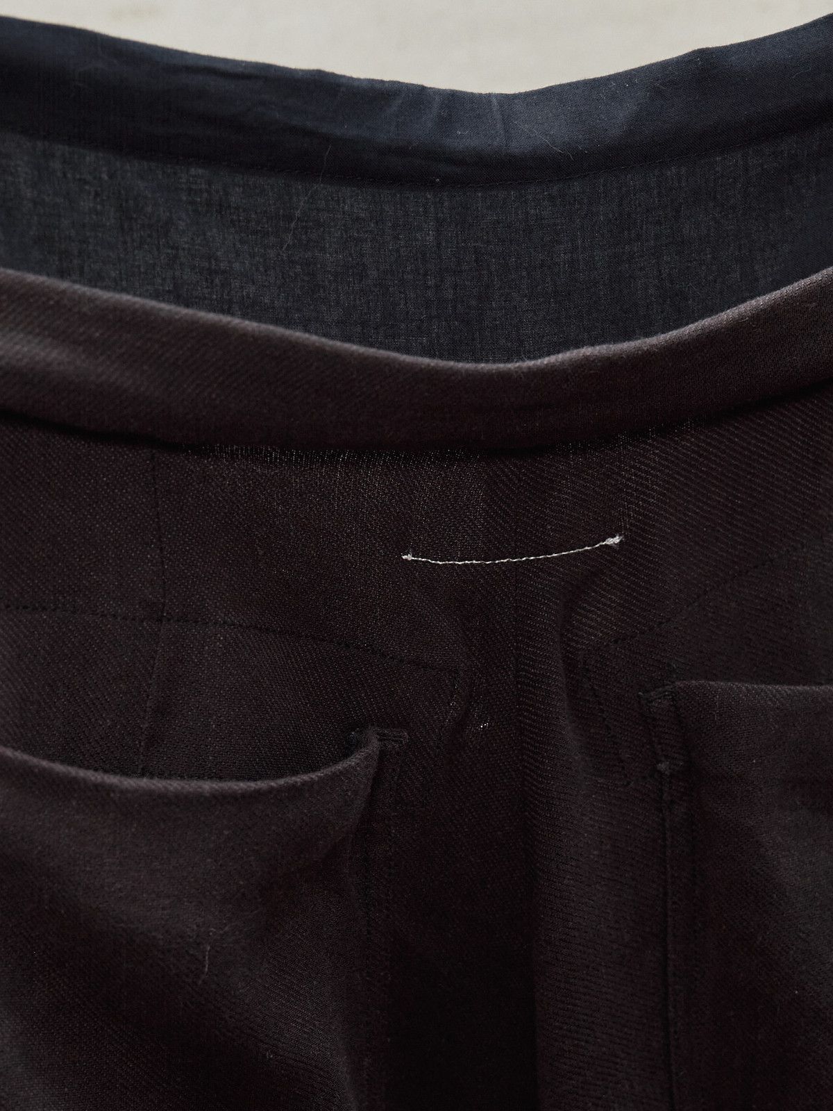 MM6 Maison Margiela MM6 Double Waist Low Crotch Pants Size 28" / US 6 / IT 42 - 6 Thumbnail