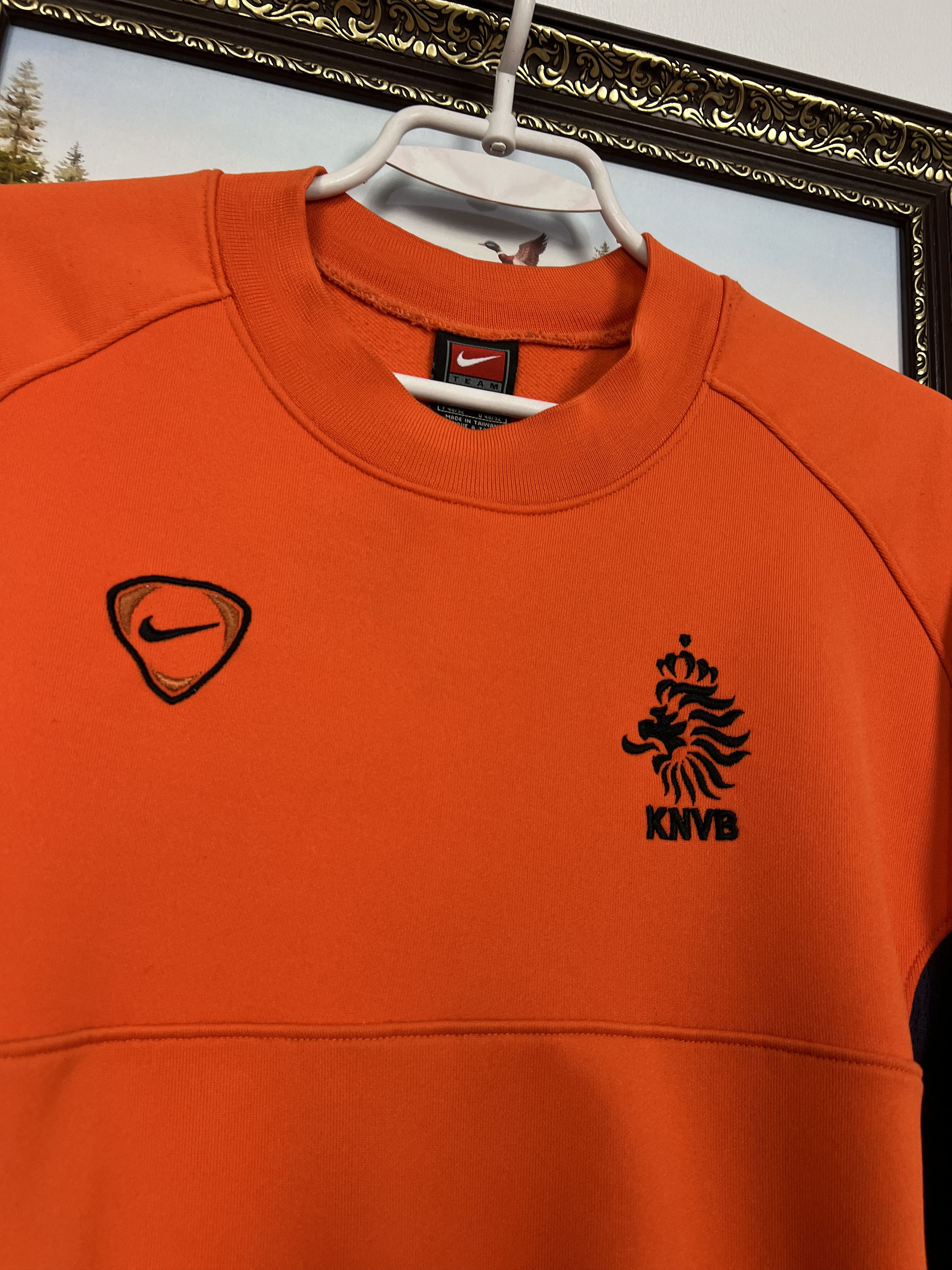Nike Netherlands Holland Football Sweatshirt Crewneck Track Top Size US M / EU 48-50 / 2 - 3 Thumbnail