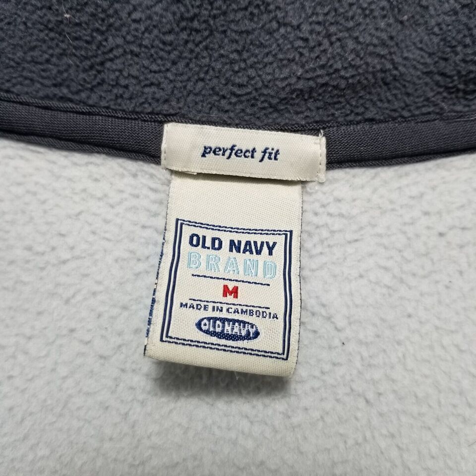 Old Navy Old Navy Fleece Sweater Womens Medium Long Sleeve Zip Size M / US 6-8 / IT 42-44 - 2 Thumbnail