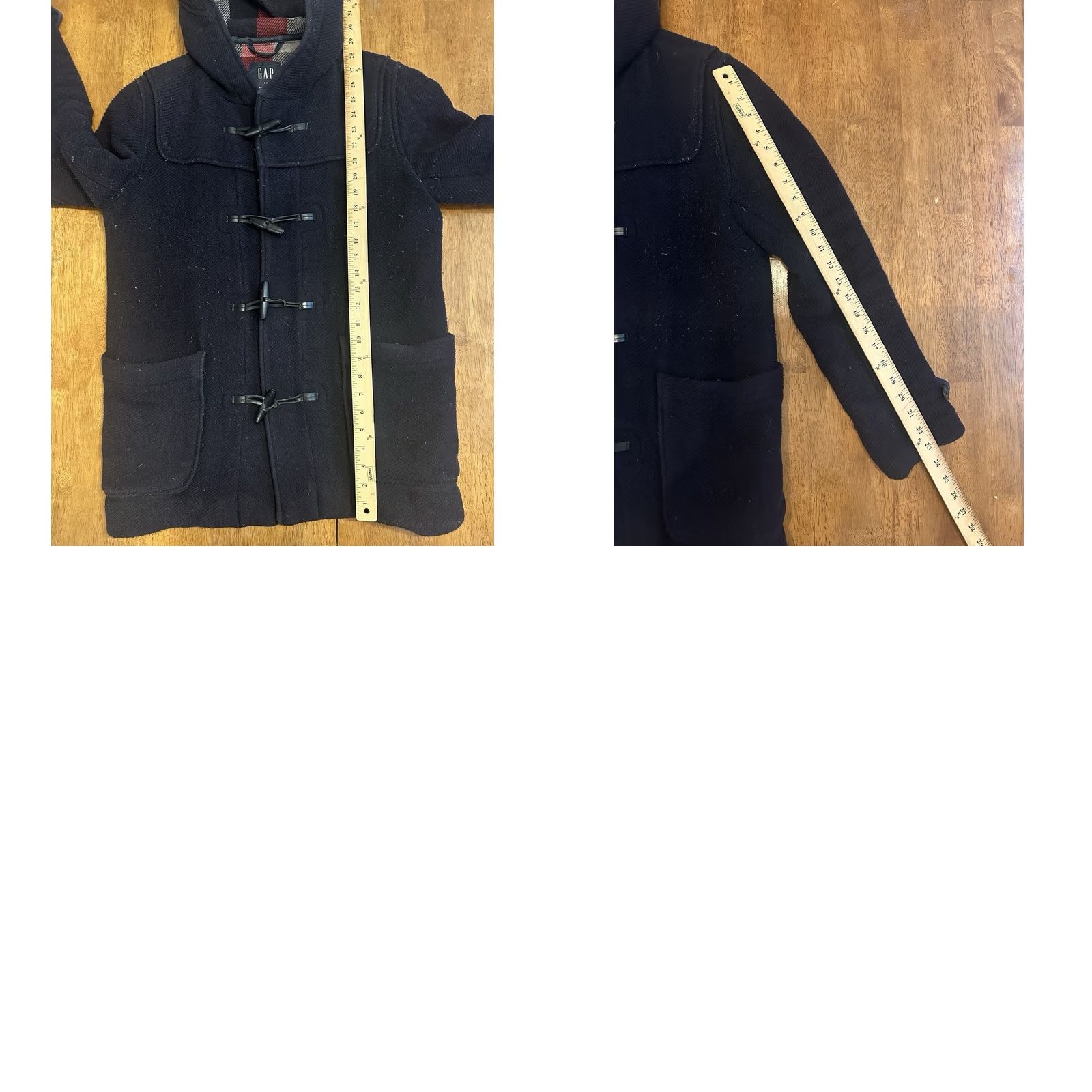 Gap Gap Wool Duffel Coat Navy Blue Men’s Xs Pilly Size US XS / EU 42 / 0 - 8 Thumbnail