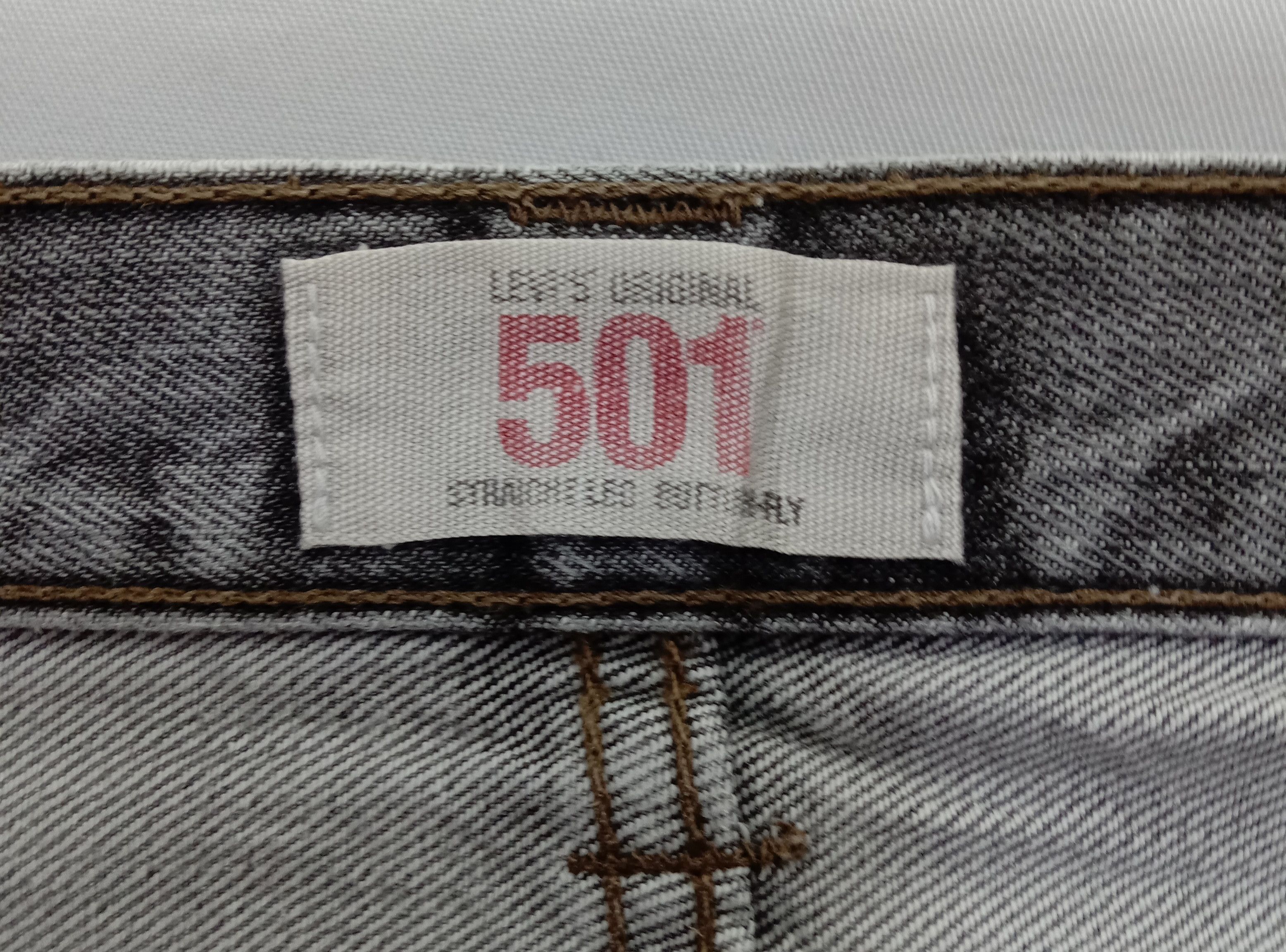 Levi's Vintage Levi's 501 Faded Black Jeans Buttons Fly Denim Size US 28 / EU 44 - 12 Thumbnail