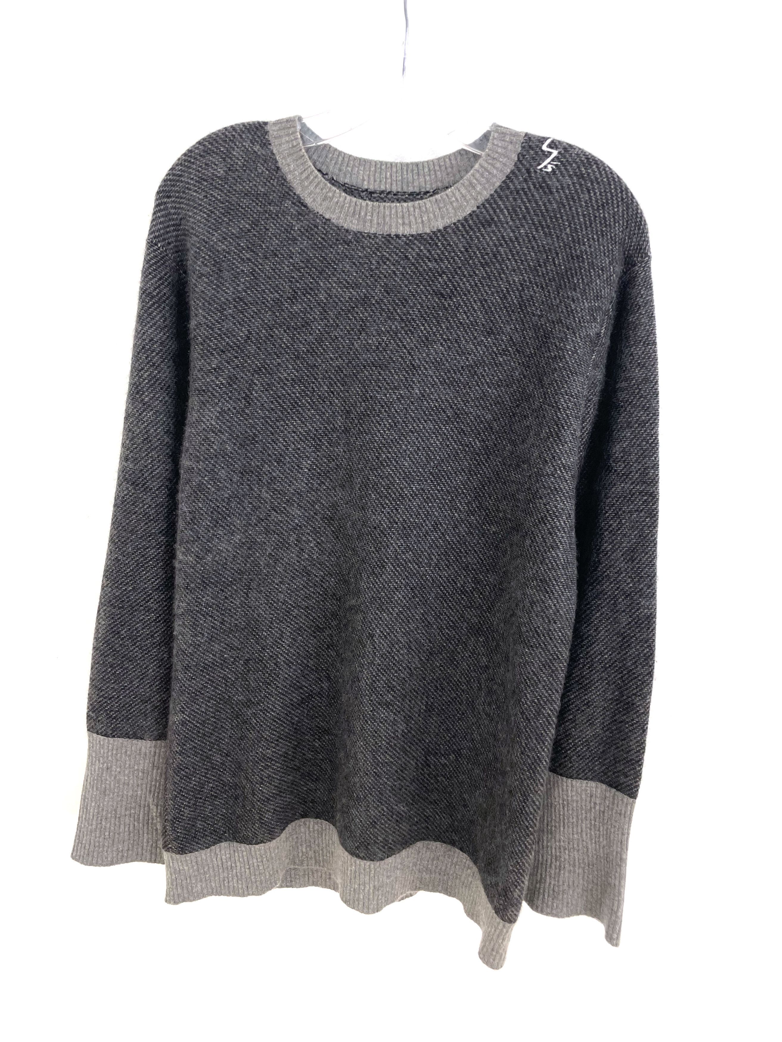 Yohji Yamamoto 2 Tone Cashmere Sweater Size US L / EU 52-54 / 3 - 2 Thumbnail