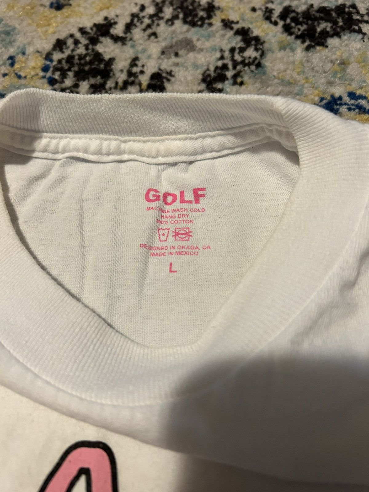 Golf Wang Golf wang a boy is a gun white t shirt Size US L / EU 52-54 / 3 - 3 Thumbnail