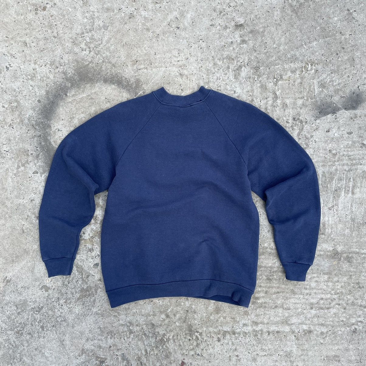 Vintage Vintage Sweatshirt Fruit Of The Loom Small Logo Fit 90s Size M / US 6-8 / IT 42-44 - 3 Thumbnail