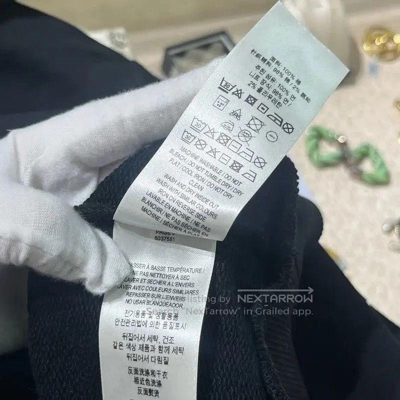 Burberry Burberry Black Cotton Women's Long Sleeve Hoodie. Size XL / US 12-14 / IT 48-50 - 6 Thumbnail