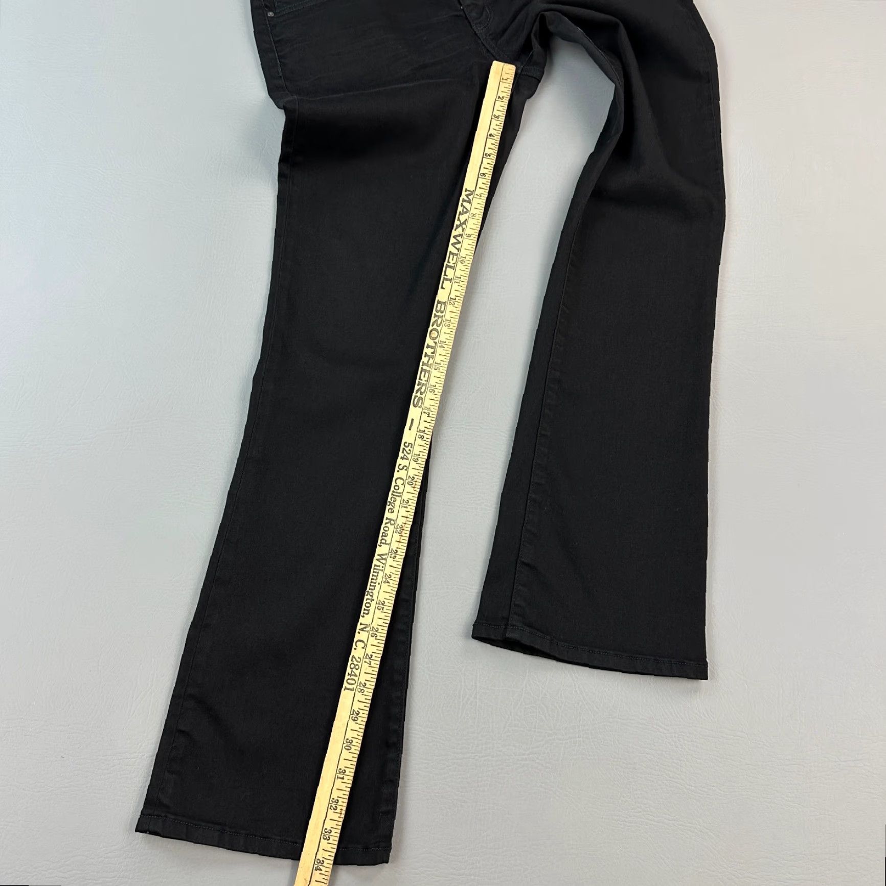 BKE Buckle BKE Payton Jeans Women’s 31 L 33x34 Black Denim Bootcut Stretch Shirt? Size 24" / US 00 / IT 34 - 2 Thumbnail